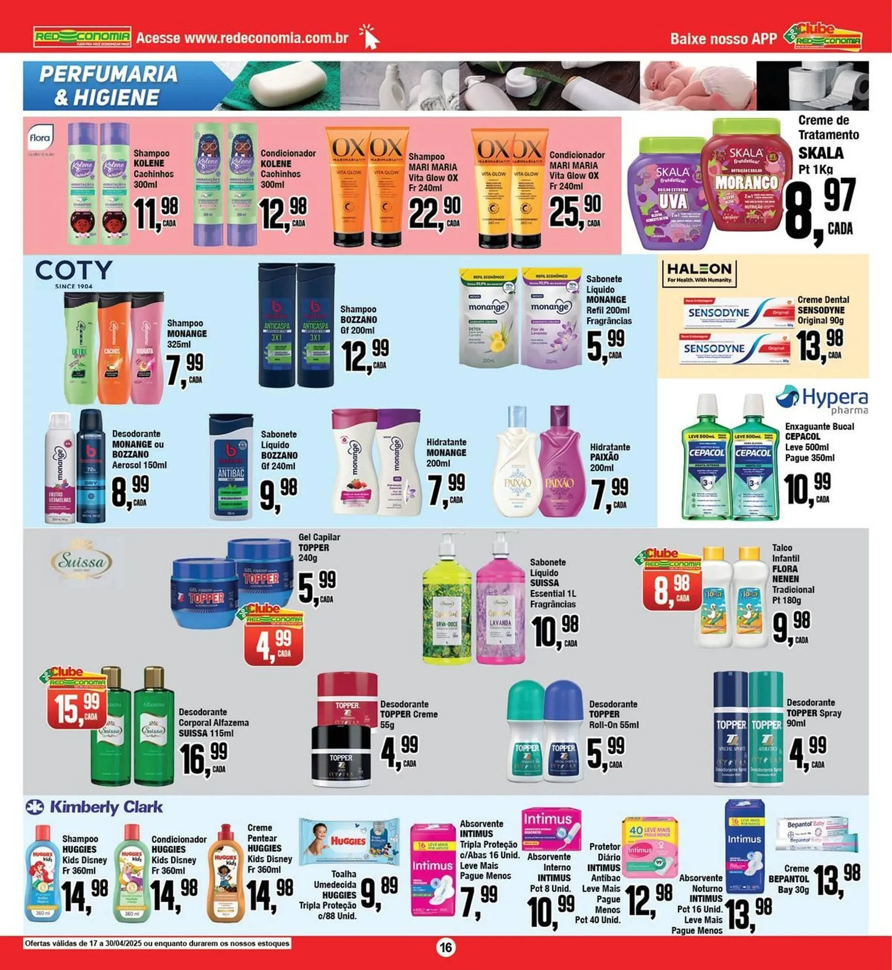 Encarte de Catálogo Rede Economia 17 de abril até 30 de abril 2025 - Pagina 15