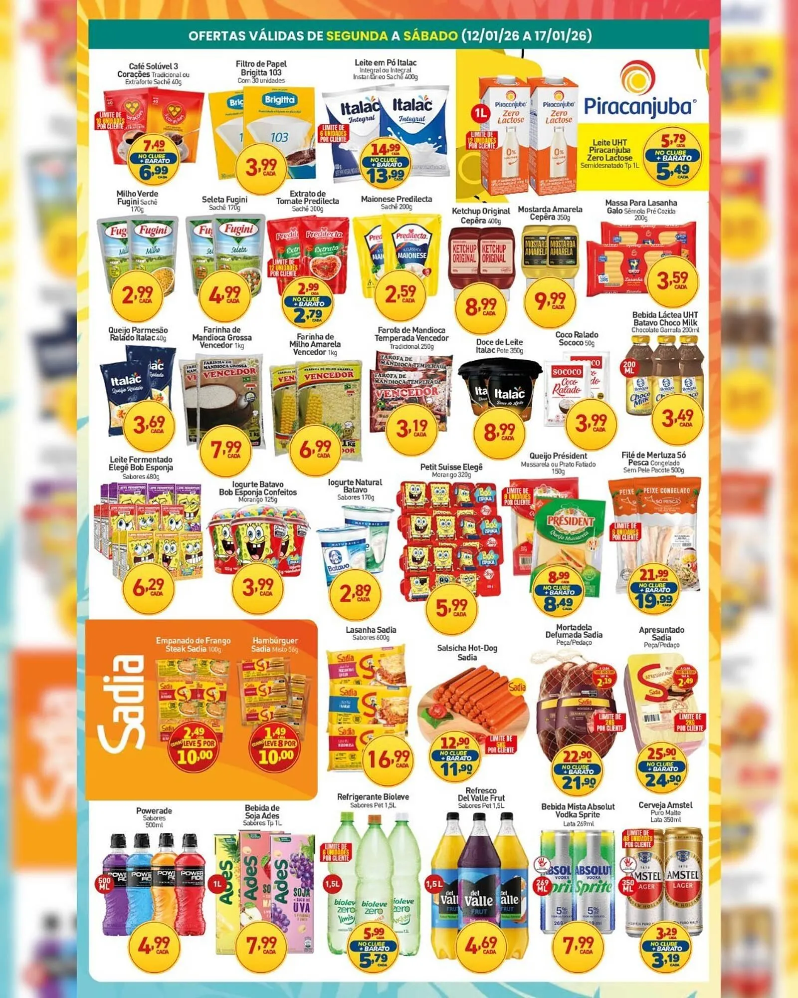 Encarte de Folheto Rede Bom Lugar 12 de janeiro até 18 de janeiro 2026 - Pagina 3