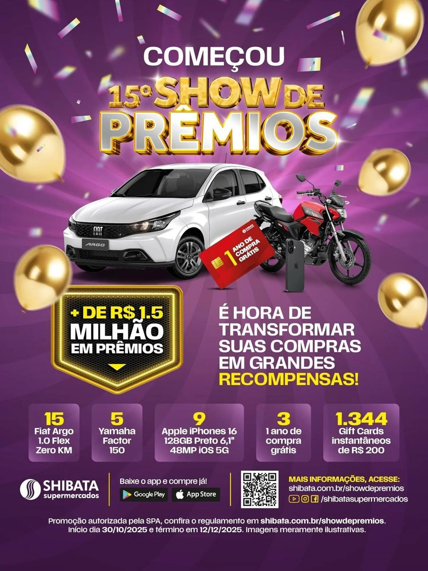 Folheto Shibata Supermercados - 1