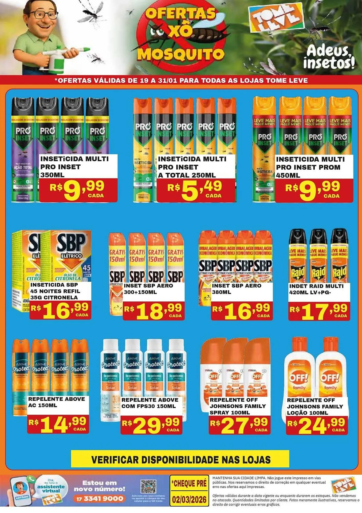 Encarte de Catálogo Tome Leve 30 de janeiro até 16 de março 2026 - Pagina 7