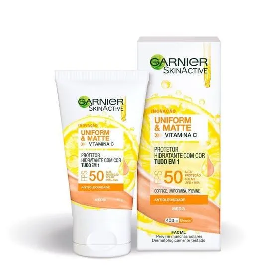 Creme Facial Garnier FPS50 Média