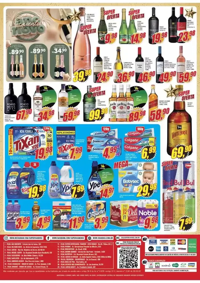 Encarte de Ofertas Vianense Supermercados 27 de dezembro até 2 de janeiro 2025 - Pagina 4