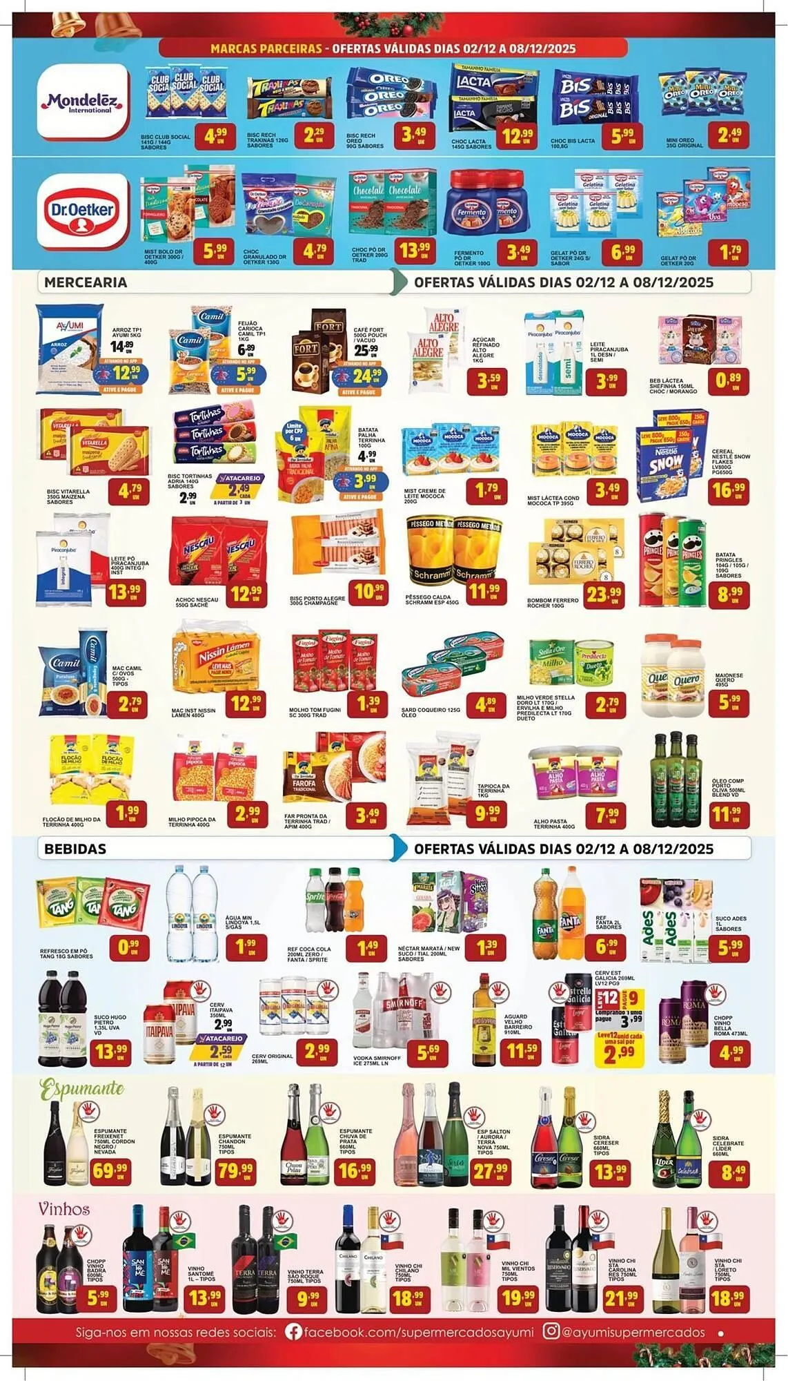 Encarte de Folheto Ayumi Supermercados 2 de dezembro até 8 de dezembro 2025 - Pagina 3