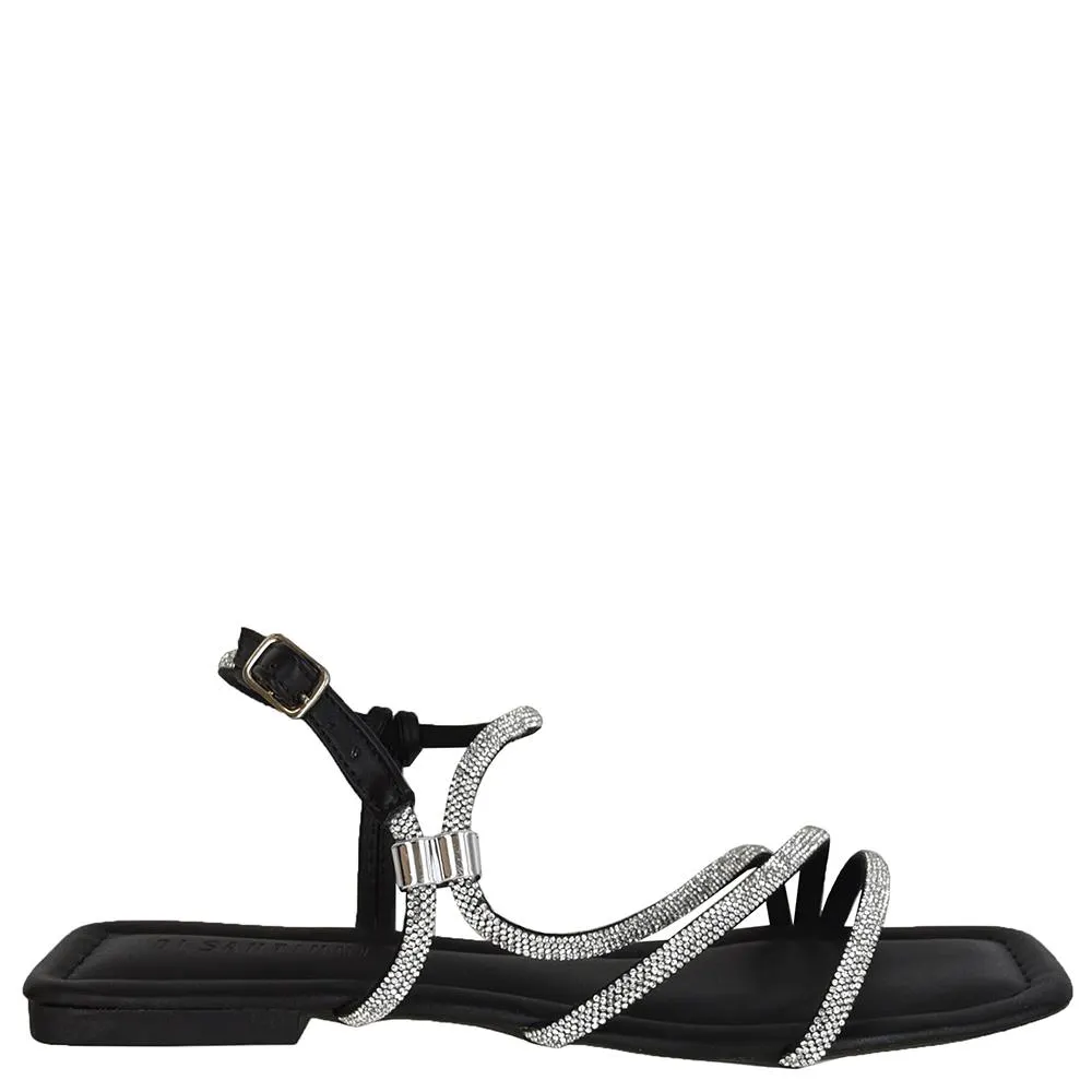 SANDALIA BAIXA STRASS REGULADOR DI SANTINNI