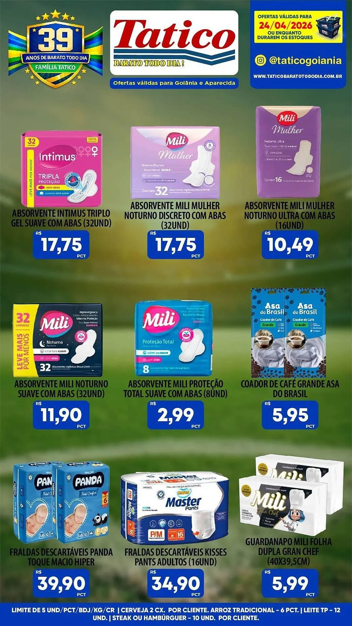 Encarte de Tabloide Tatico 24 de abril até 24 de abril 2026 - Pagina 24