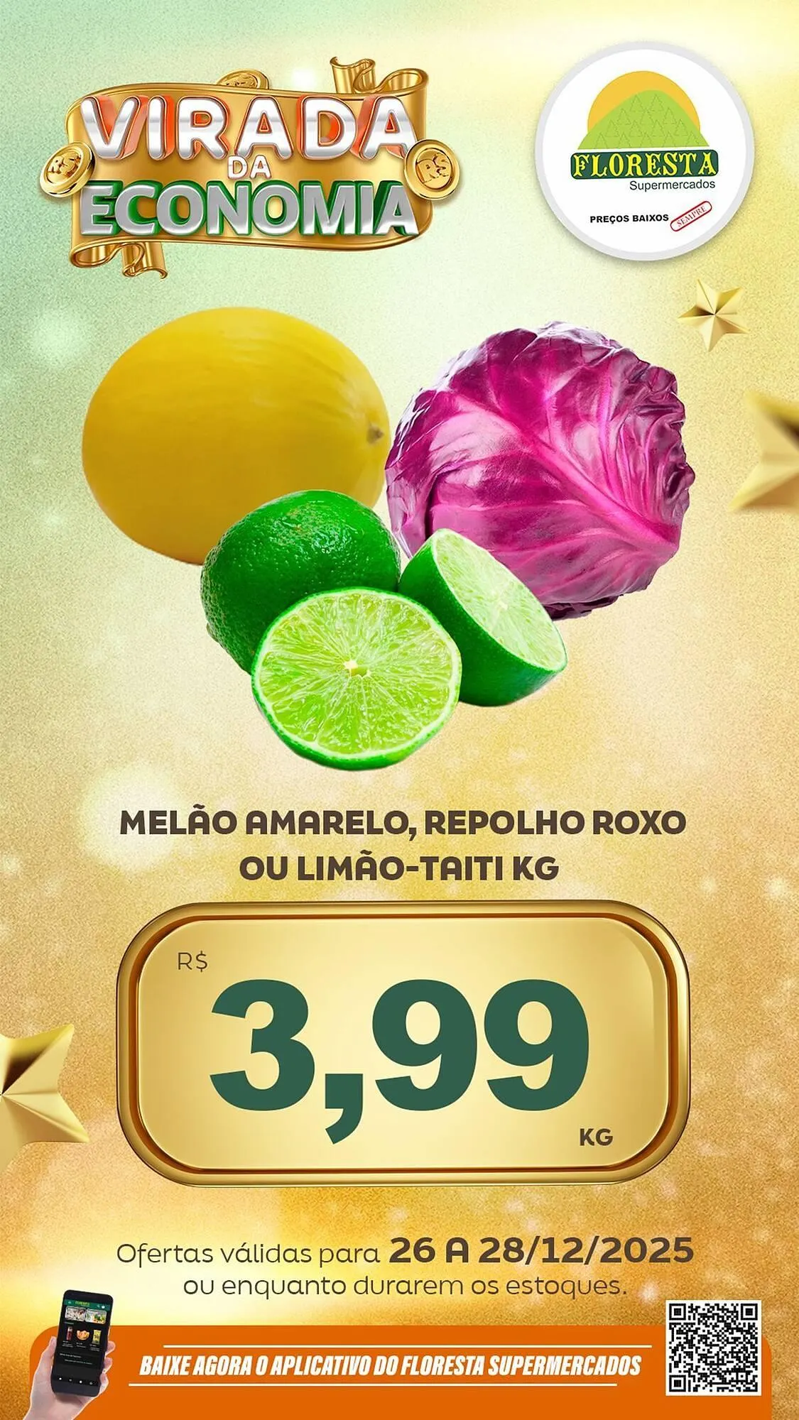 Encarte de Catálogo Floresta Supermercados 26 de dezembro até 28 de dezembro 2025 - Pagina 1