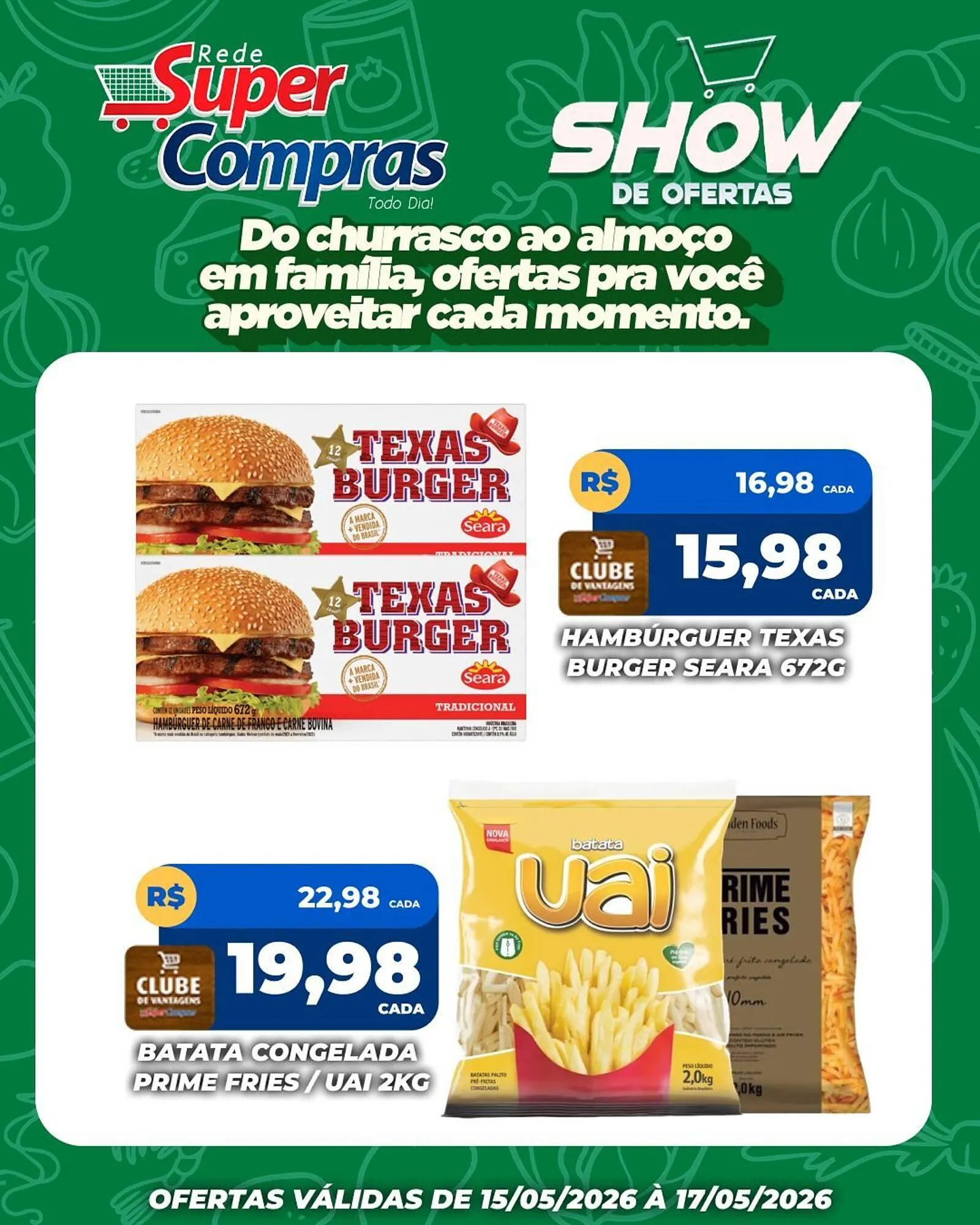 Encarte de Encarte Rede Super Compras 15 de maio até 17 de maio 2026 - Pagina 4