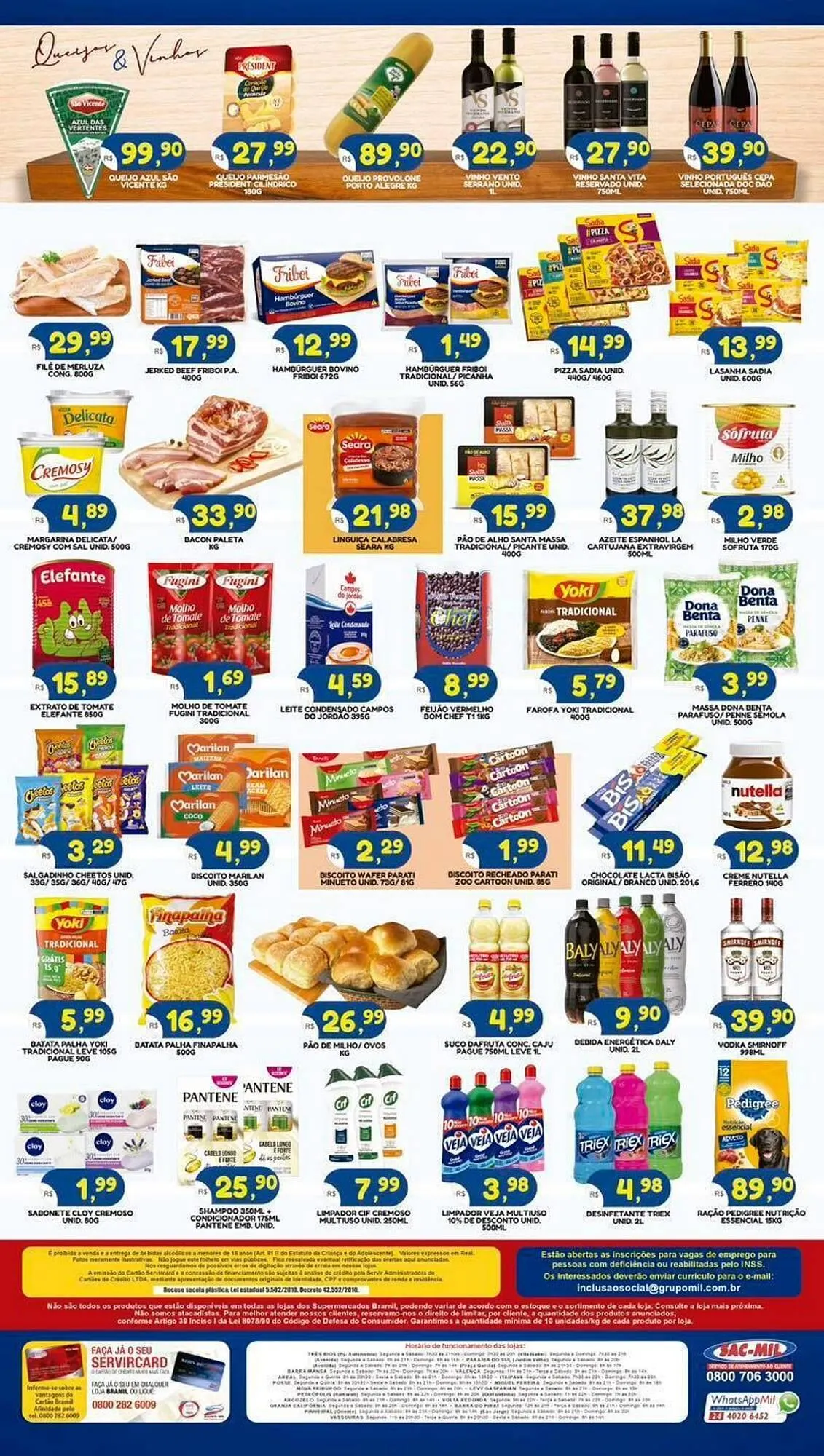 Encarte de Catálogo Bramil Supermercados 18 de julho até 20 de julho 2025 - Pagina 2