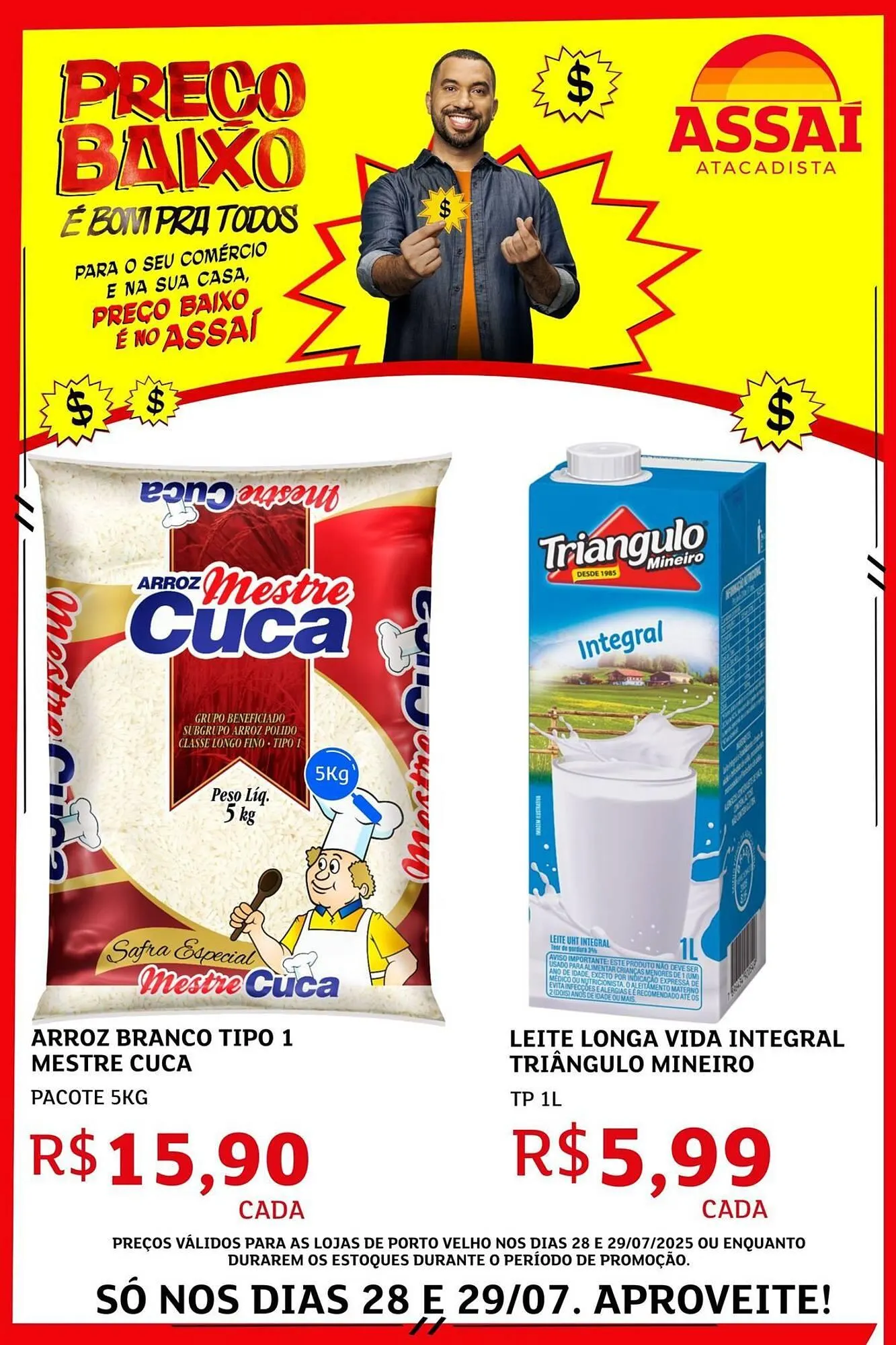 Encarte de Catálogo Assaí Atacadista 28 de julho até 29 de julho 2025 - Pagina 1