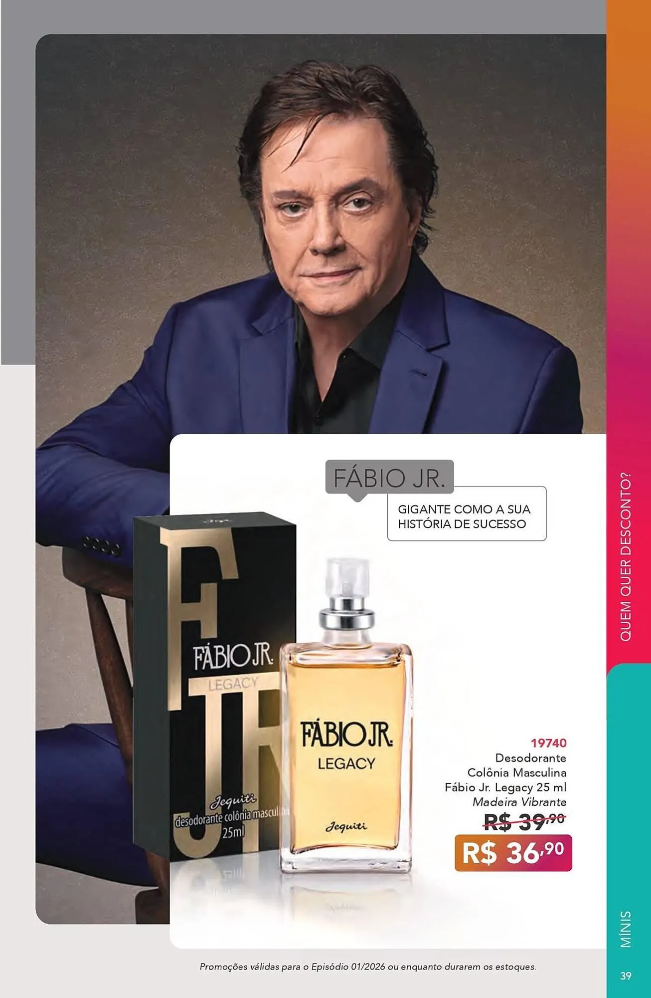Encarte de Catálogo Jequiti 30 de dezembro até 1 de janeiro 2026 - Pagina 39