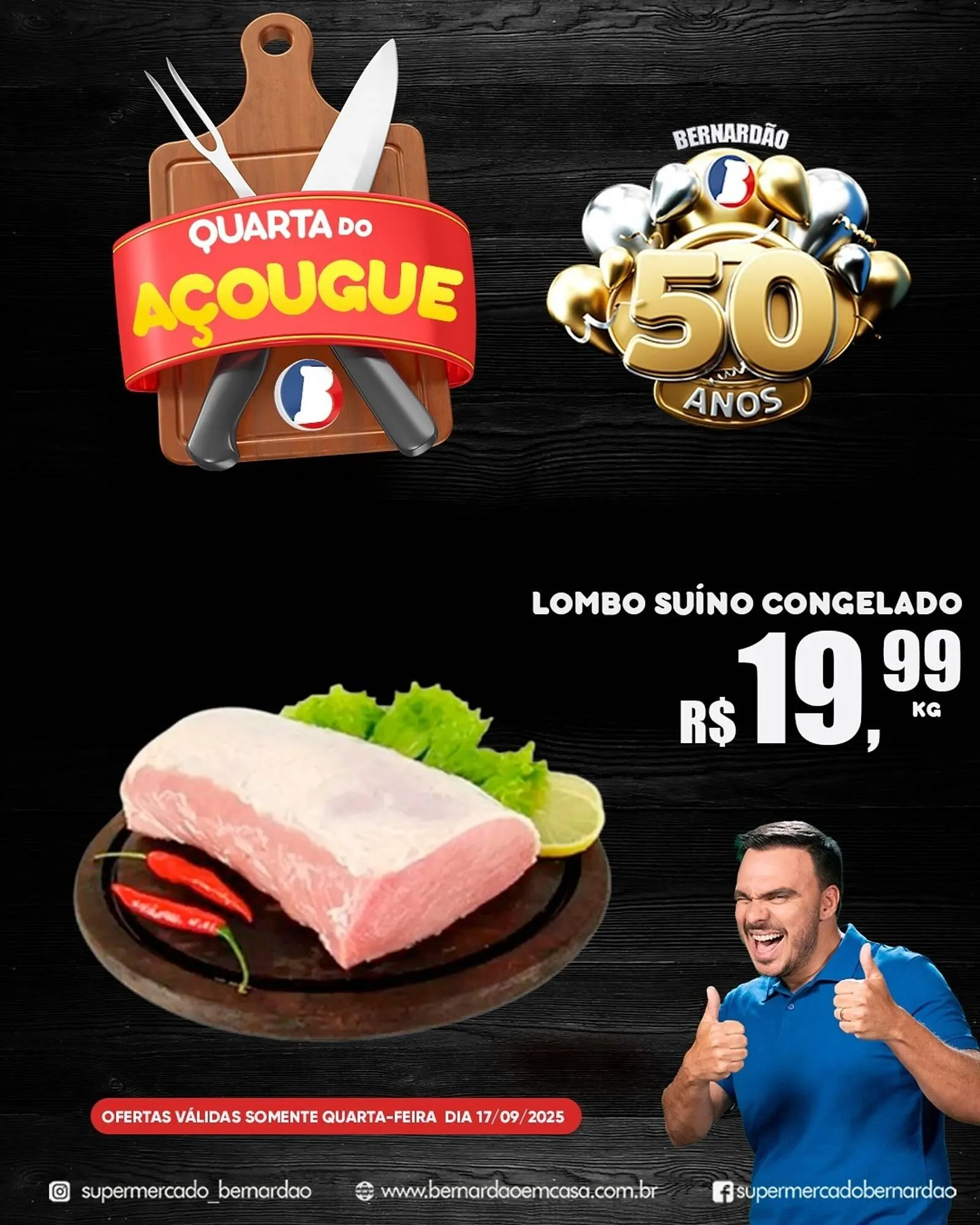 Encarte de Catálogo Supermercado Bernardão 17 de setembro até 17 de setembro 2025 - Pagina 3