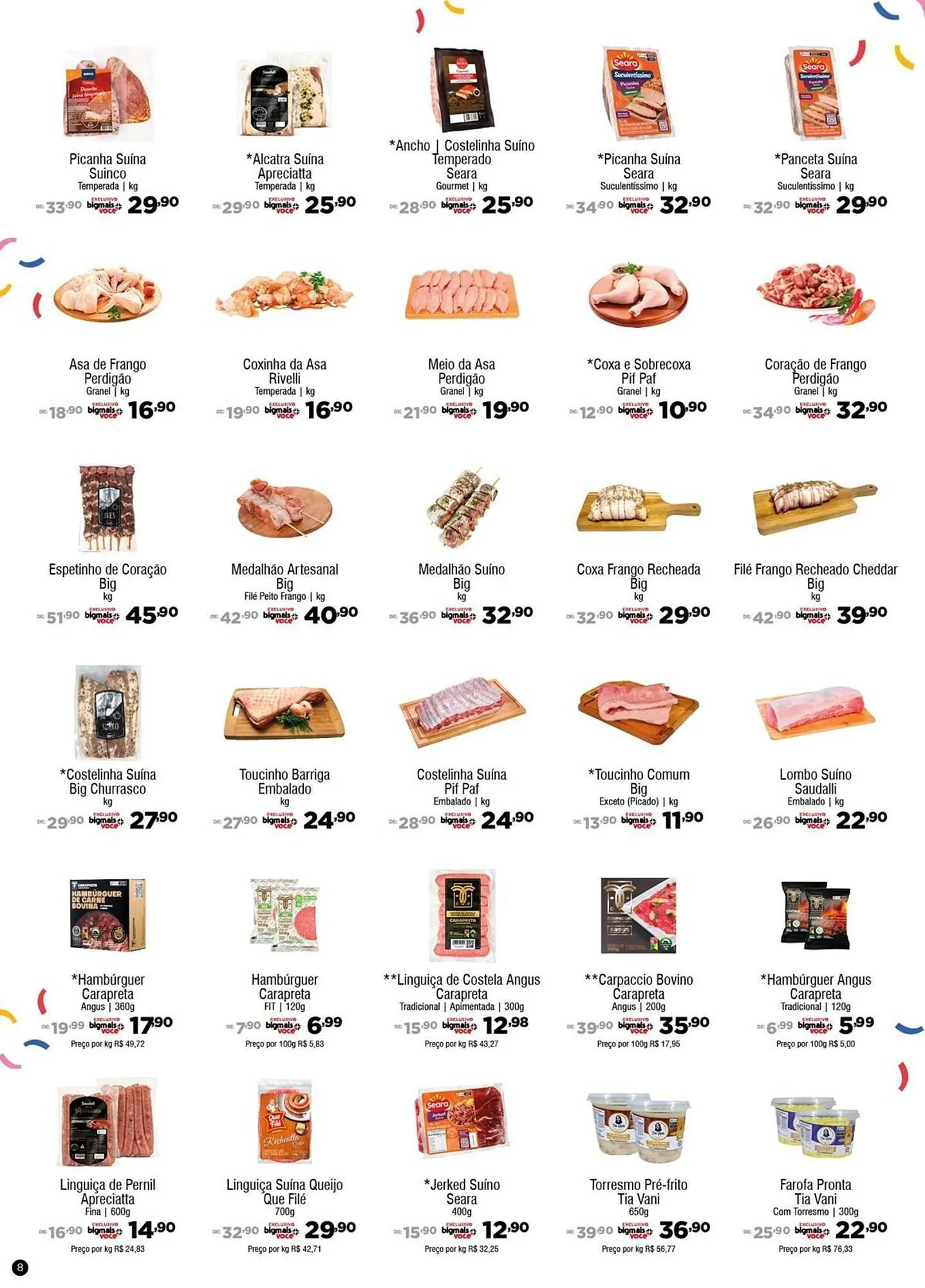Encarte de Catálogo Big Mais Supermercados 28 de janeiro até 17 de fevereiro 2026 - Pagina 8