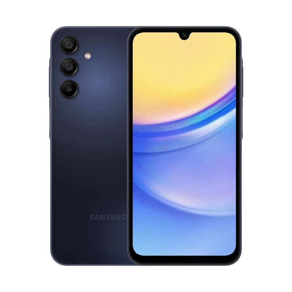 Smartphone Samsung Galaxy A15 5G Android Tela 6.5" 128GB Câmera 50MP+5MP+2MP Octa-Core 2.2GHz 2.0GHz Azul Escuro