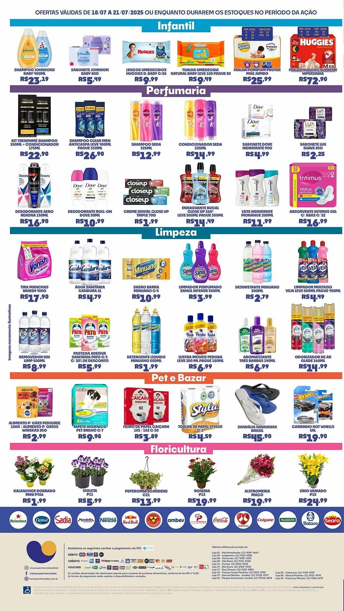 Encarte de Catálogo Boa Supermercados 18 de julho até 21 de julho 2025 - Pagina 4