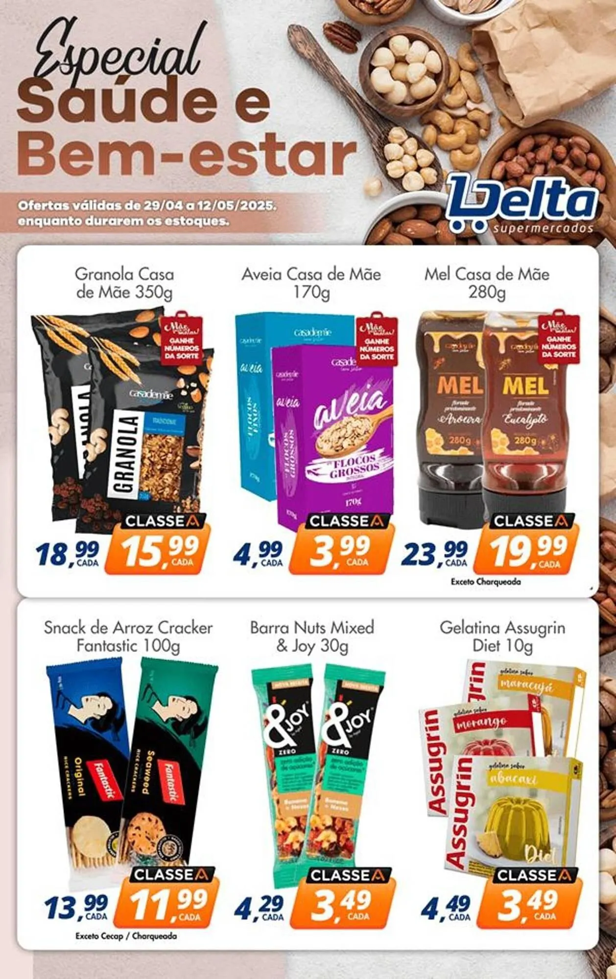 Encarte de Catálogo Delta Supermercados 29 de abril até 12 de maio 2025 - Pagina 1