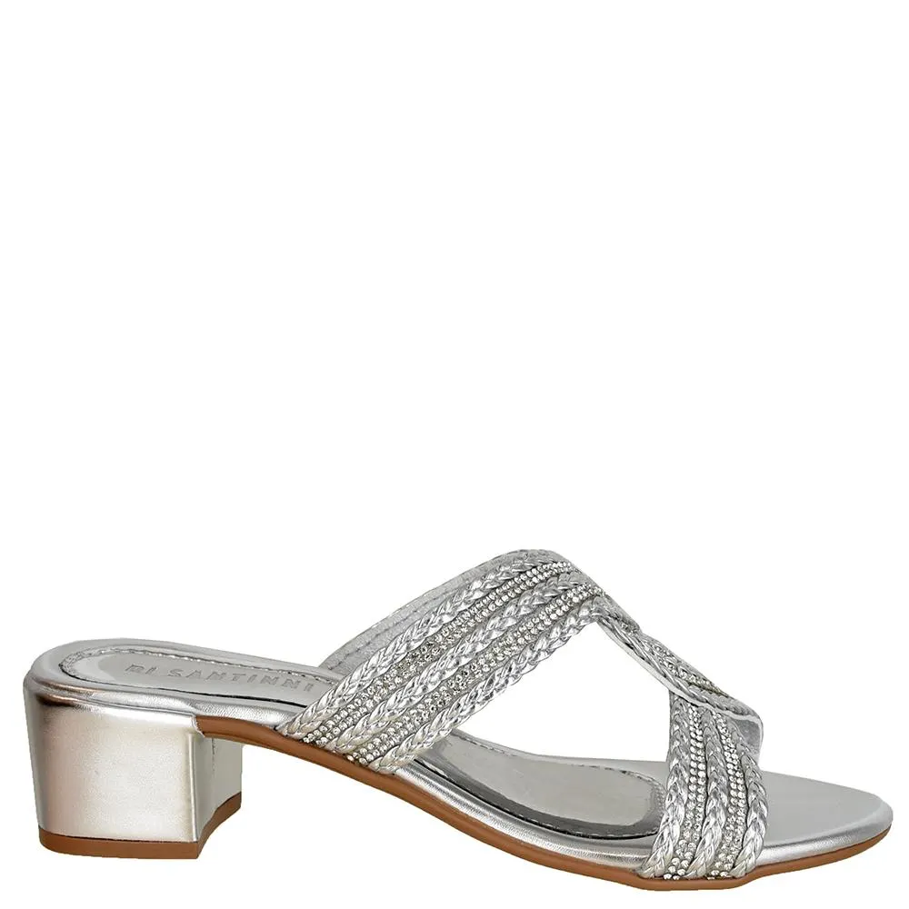 TAMANCO SALTO BLOCO TRANCADO COM STRASS DI SANTINNI