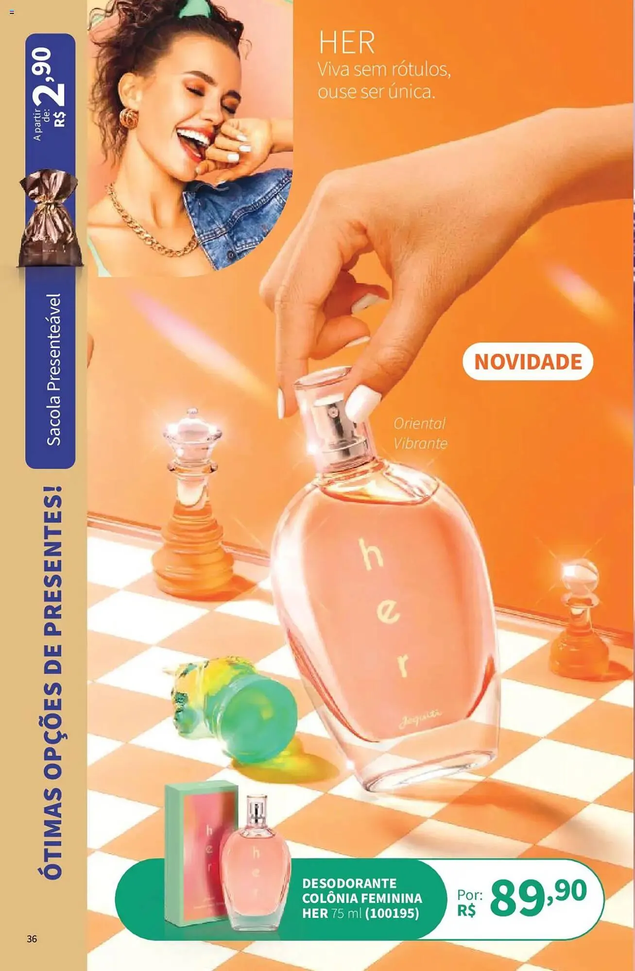 Encarte de Catálogo Jequiti 19 de junho até 17 de julho 2025 - Pagina 36