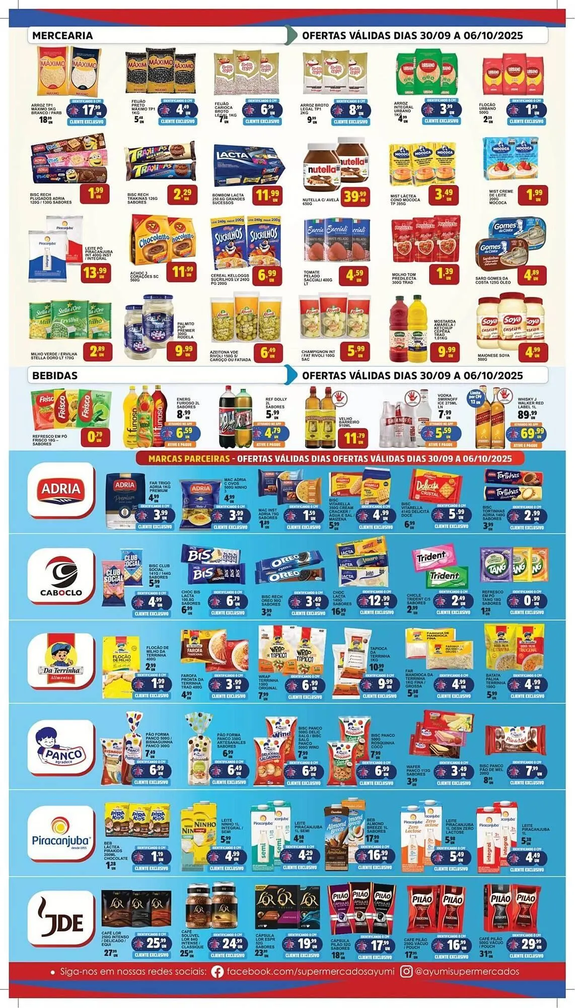 Encarte de Folheto Ayumi Supermercados 2 de outubro até 6 de outubro 2025 - Pagina 3