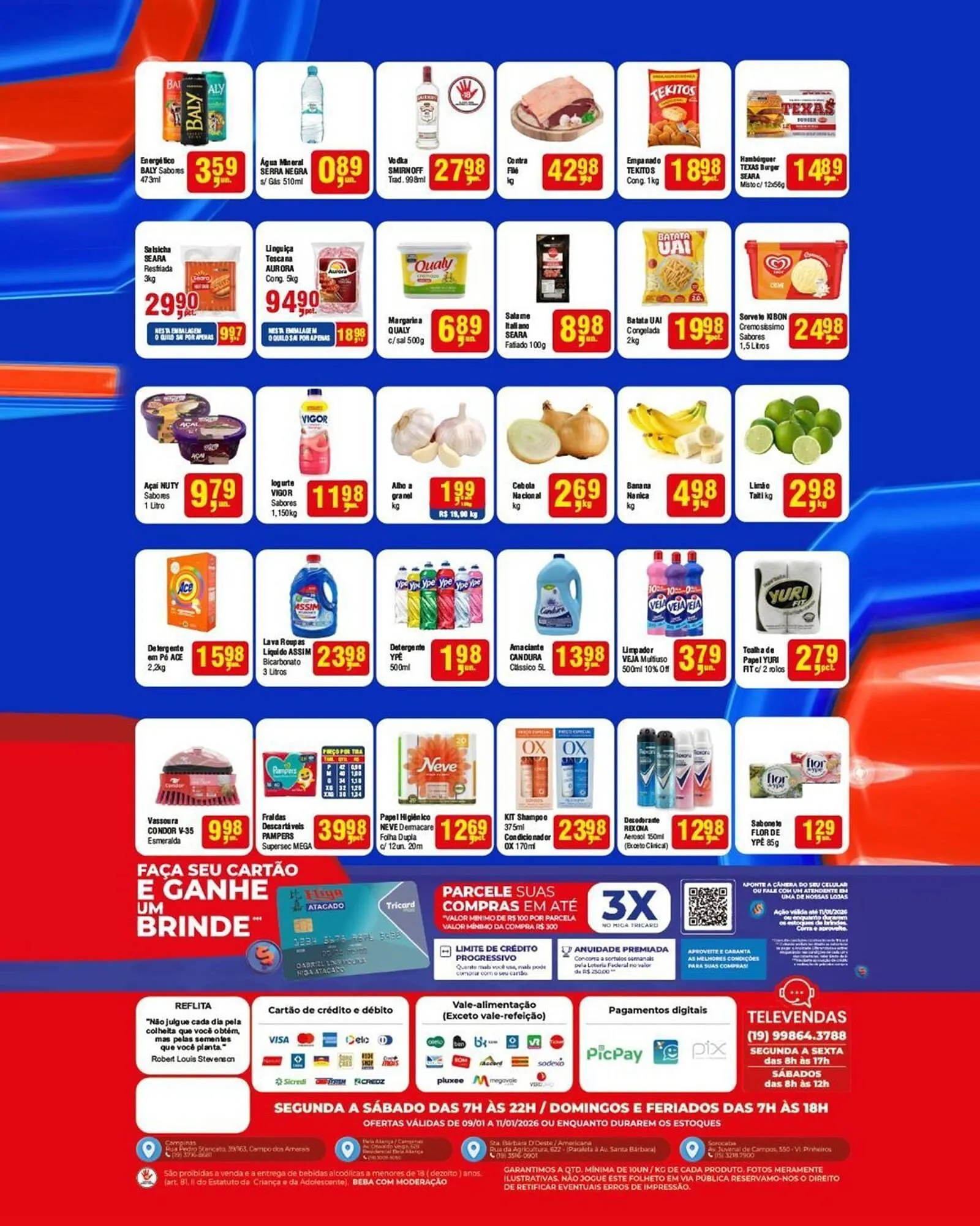 Encarte de Folheto Higa Atacado 9 de janeiro até 11 de janeiro 2026 - Pagina 2