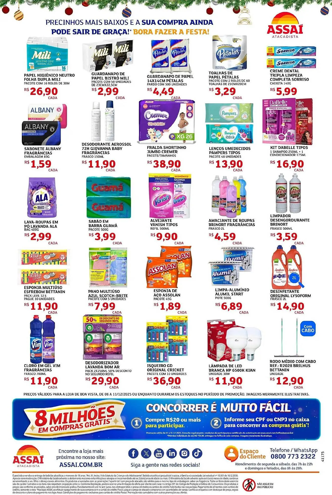 Encarte de Encarte Assaí Atacadista 8 de dezembro até 11 de dezembro 2025 - Pagina 4
