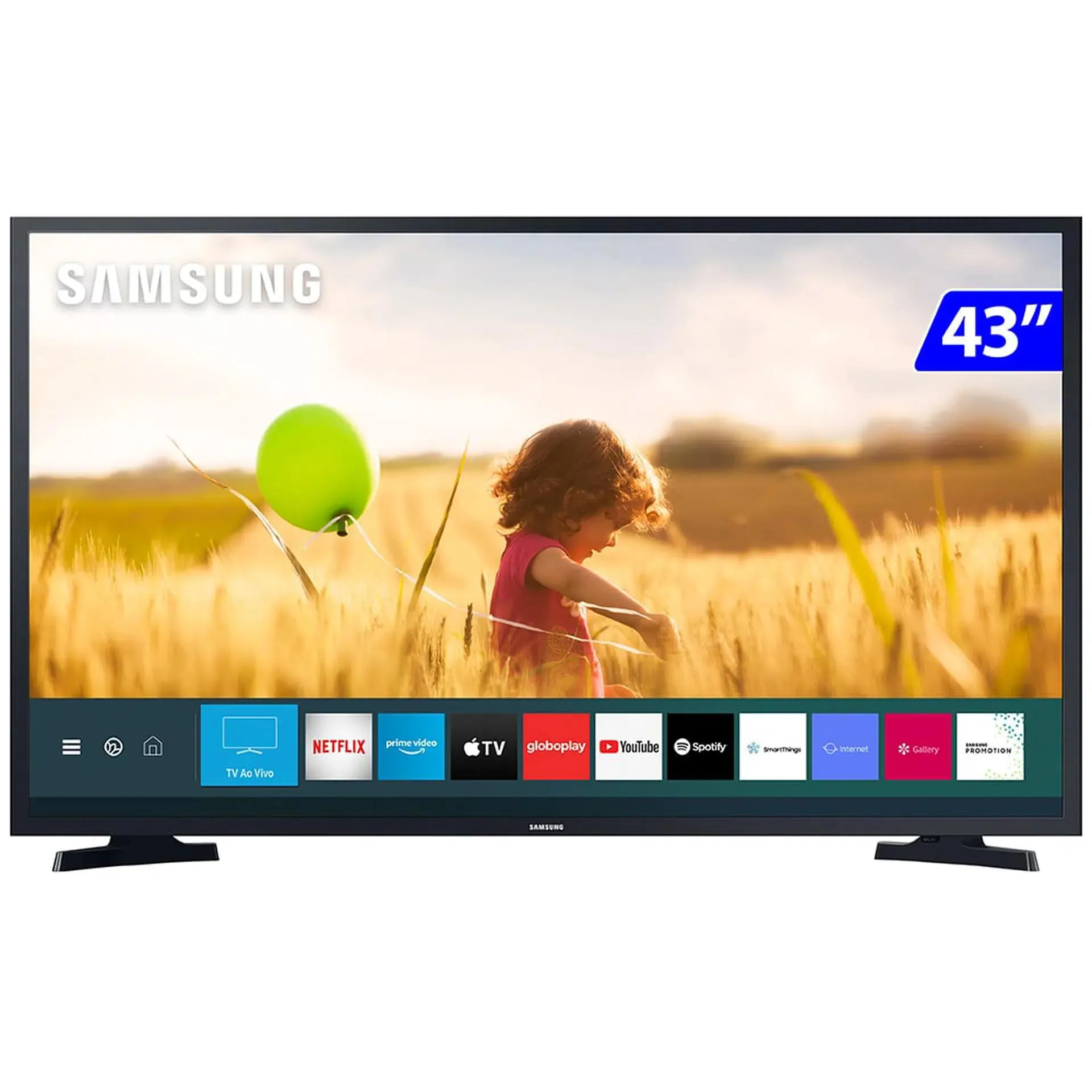 Smart TV Samsung LED 43" Full HD Wi-Fi Tizen HDR UN43T5300AGXZD