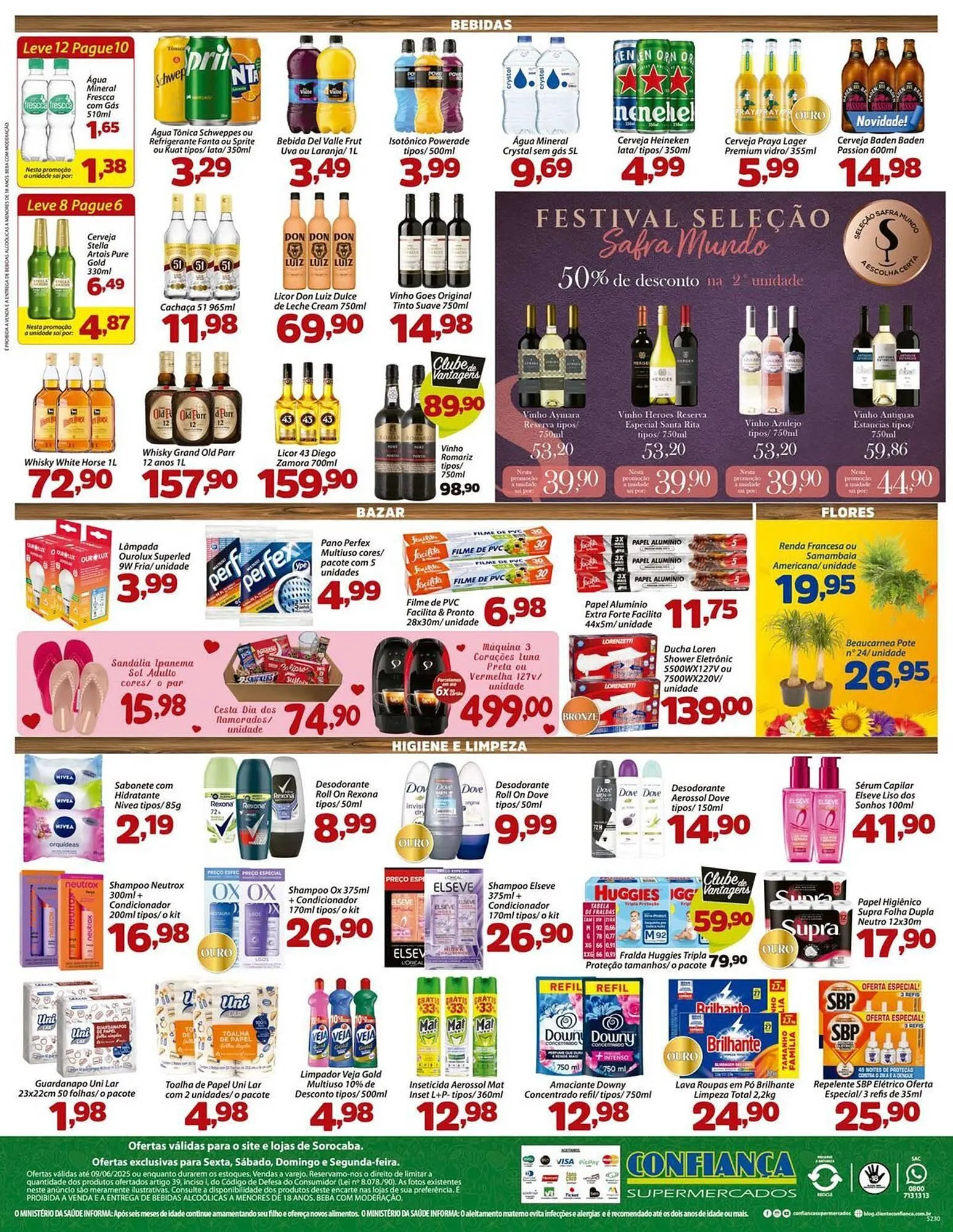Encarte de Catálogo Confiança Supermercados 6 de junho até 9 de junho 2025 - Pagina 5