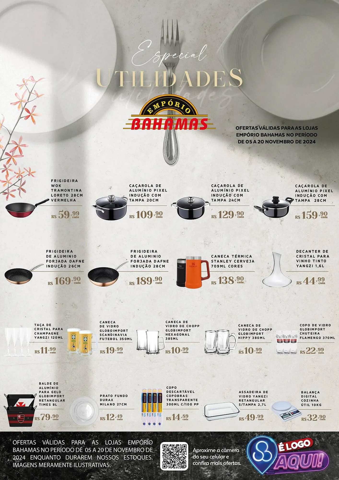 Encarte de Catálogo Empório Bahamas 5 de novembro até 20 de novembro 2024 - Pagina 1