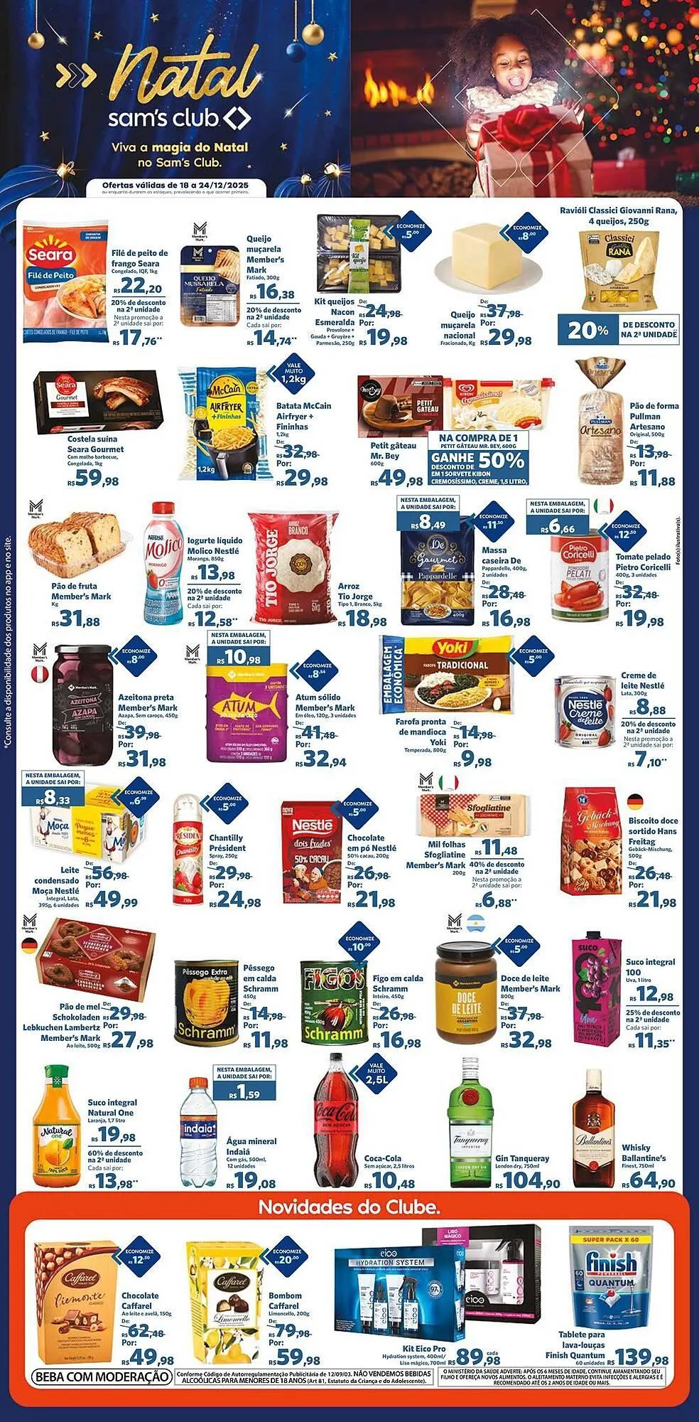 Encarte de Folheto Sam's Club 18 de dezembro até 24 de dezembro 2025 - Pagina 2