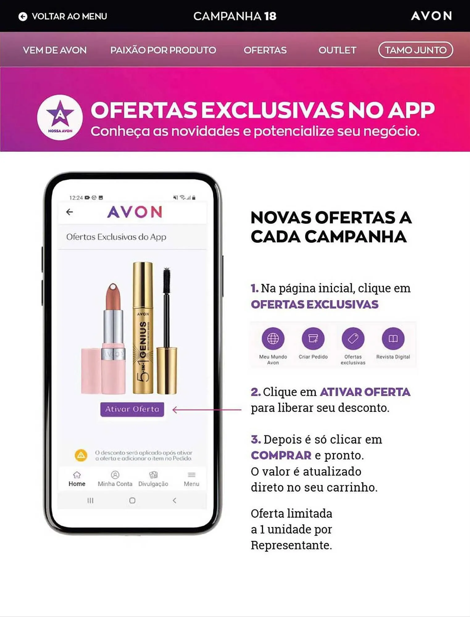 Encarte de Catálogo Avon 22 de junho até 22 de julho 2023 - Pagina 51