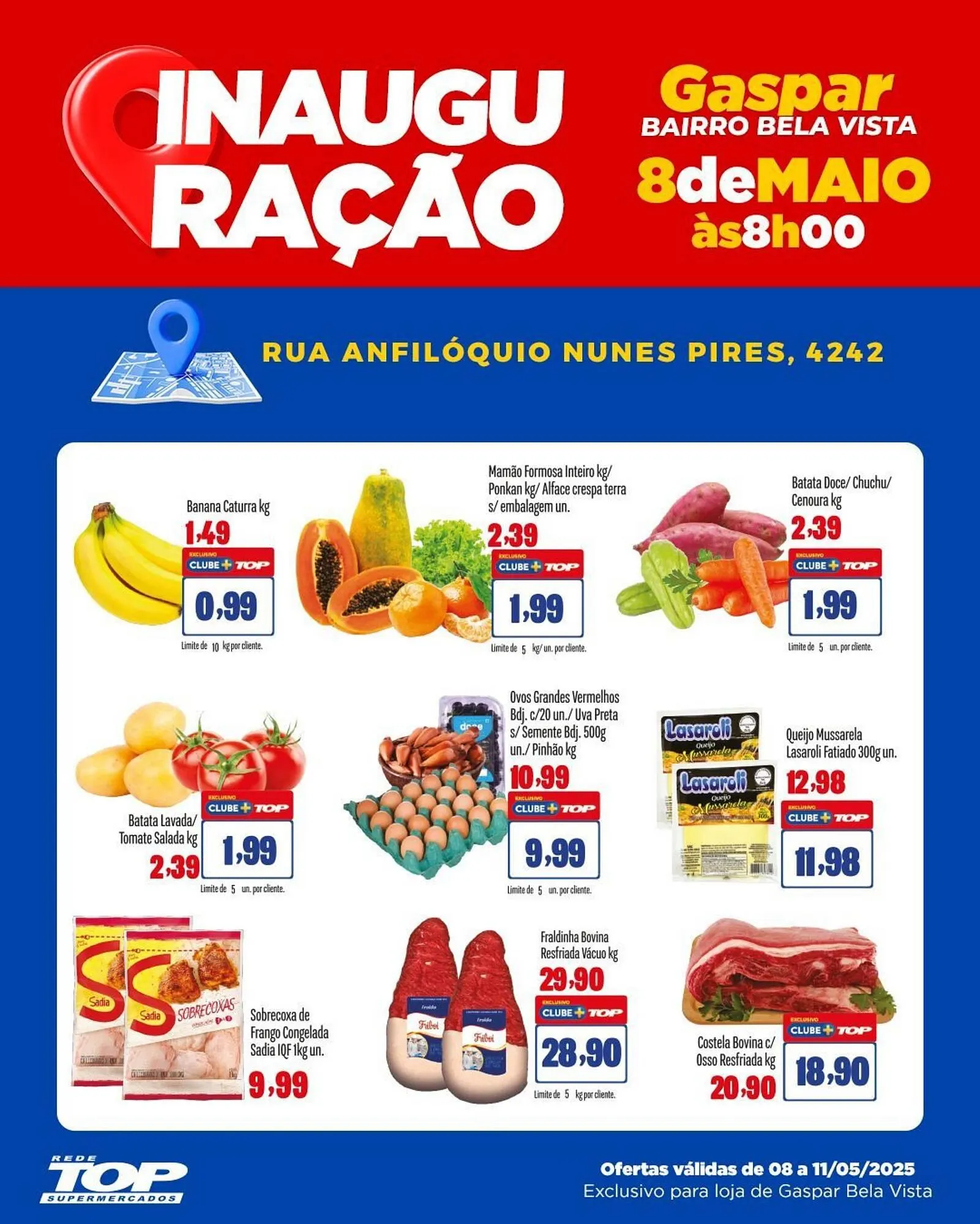 Encarte de Catálogo Rede Top 7 de maio até 11 de maio 2025 - Pagina 3