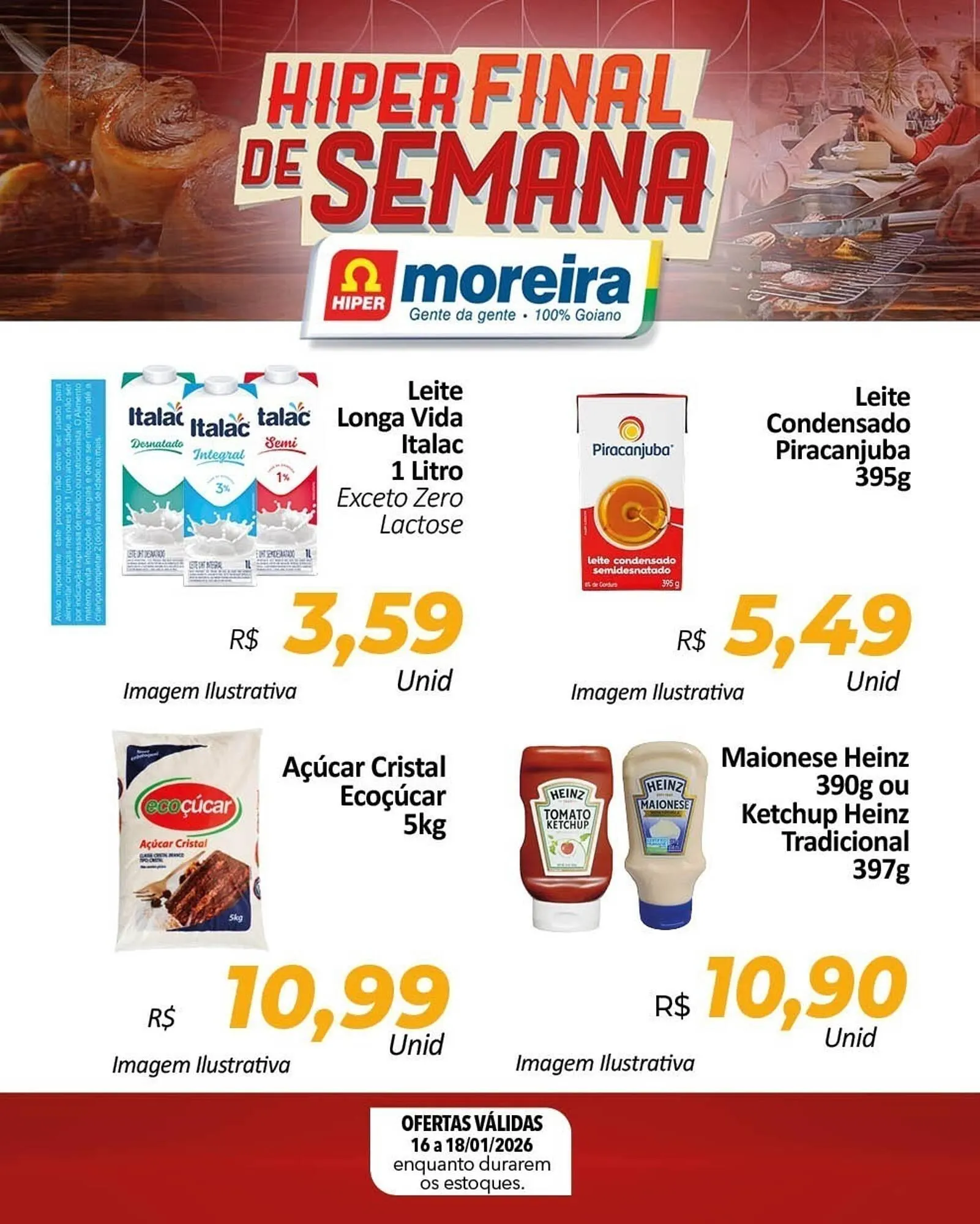 Encarte de Catálogo Hiper Moreira 16 de janeiro até 18 de janeiro 2026 - Pagina 4