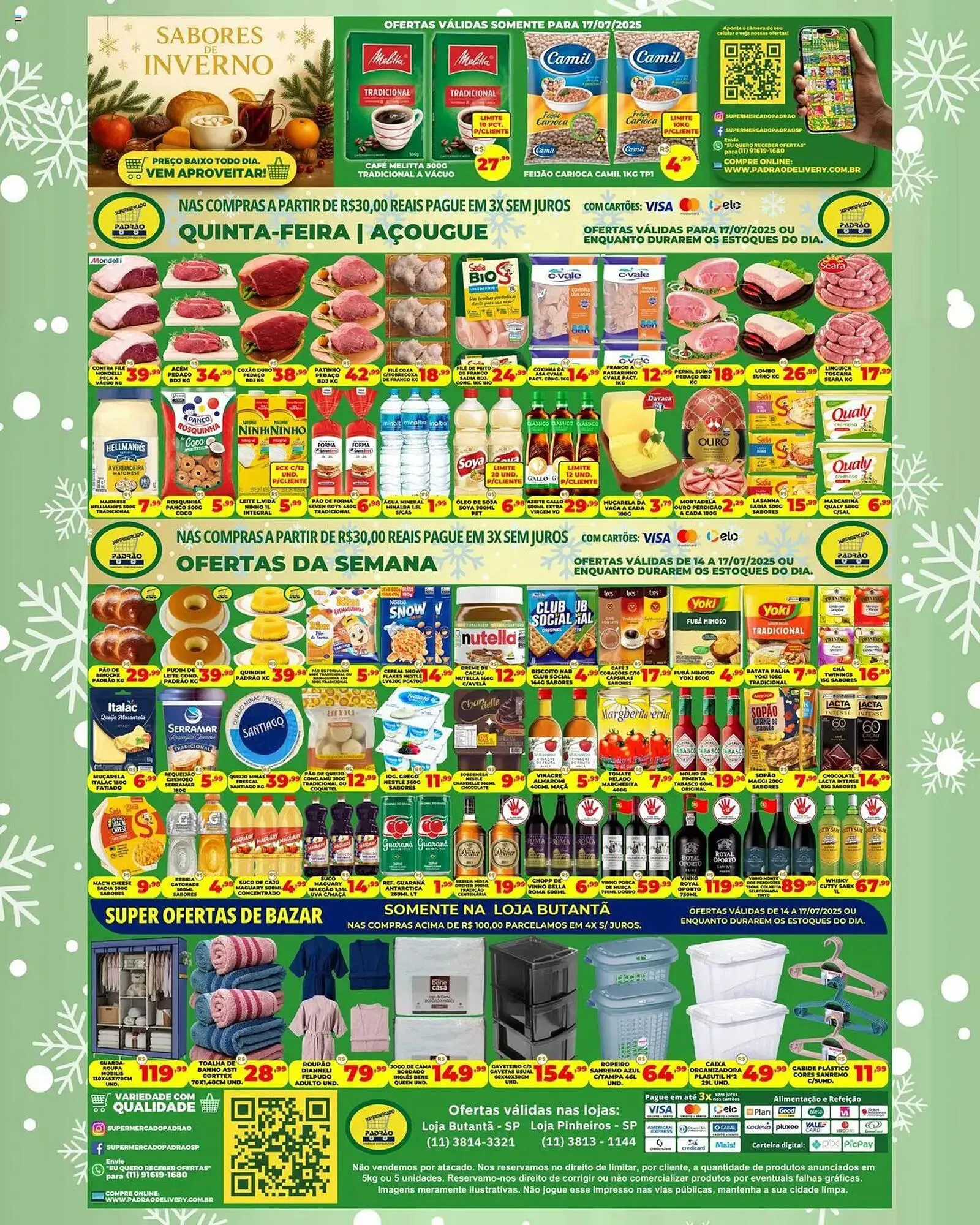 Encarte de Catálogo Supermercado Padrão 14 de julho até 17 de julho 2025 - Pagina 2