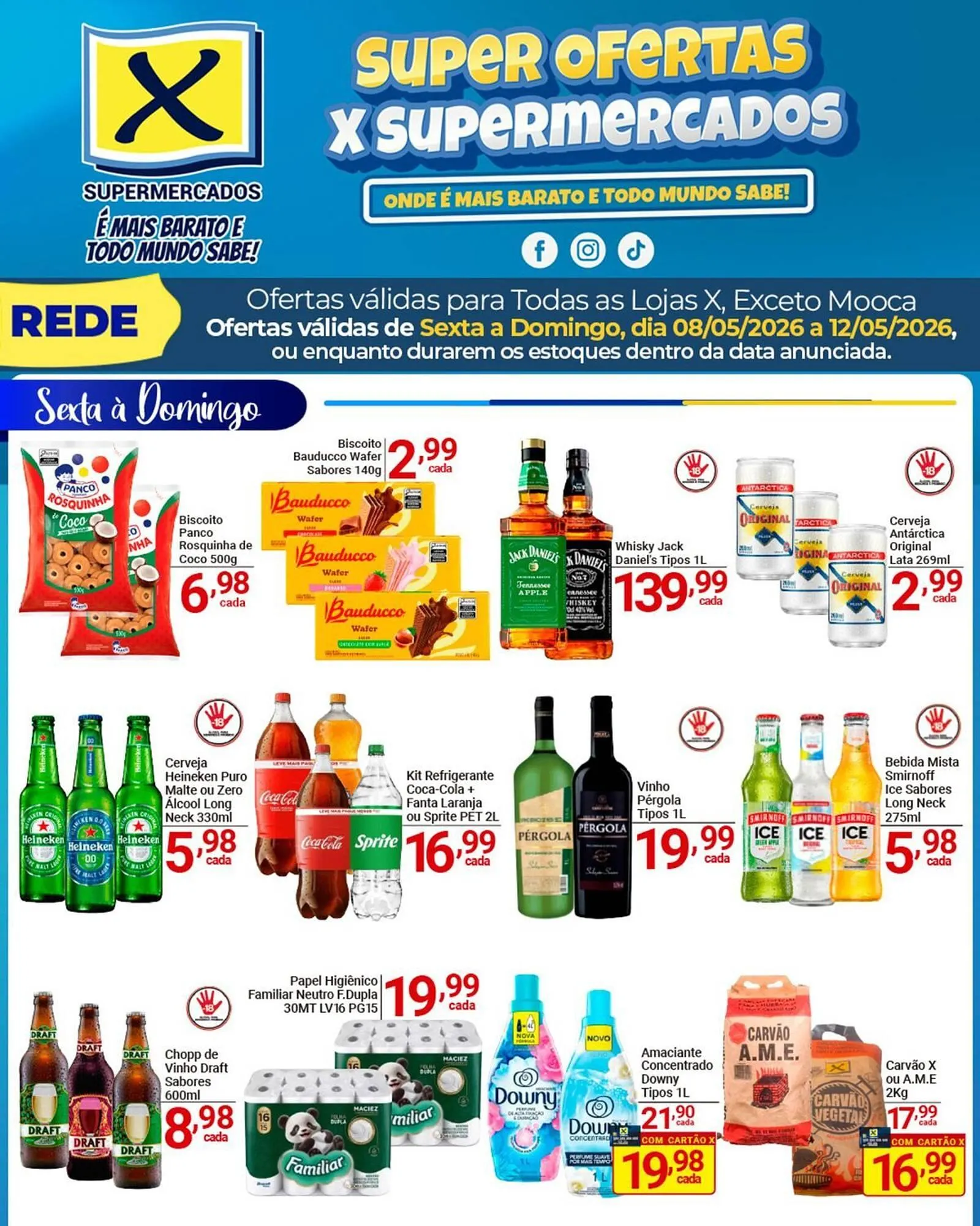 Encarte de Folheto X Supermercados 8 de maio até 12 de maio 2026 - Pagina 2