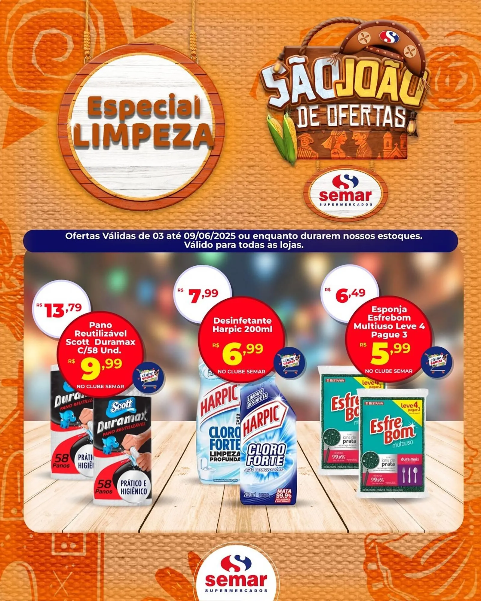 Encarte de Catálogo Semar Supermercado 5 de junho até 9 de junho 2025 - Pagina 2