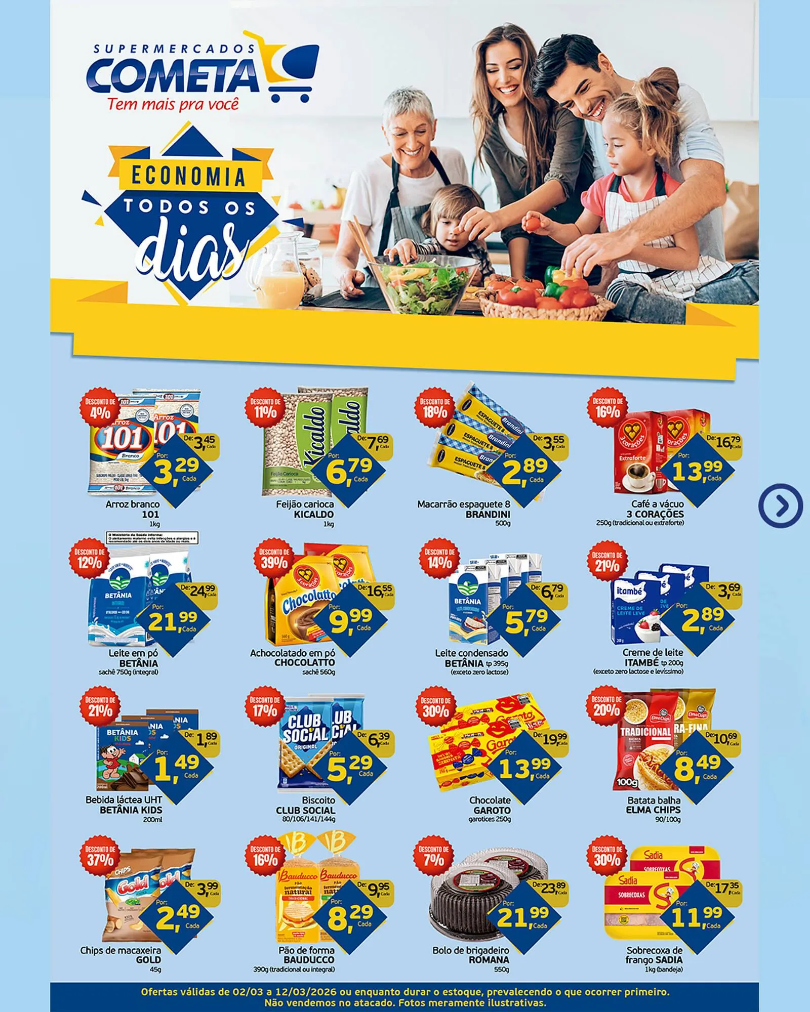 Encarte de Encarte Cometa Supermercados 2 de março até 12 de março 2026 - Pagina 2