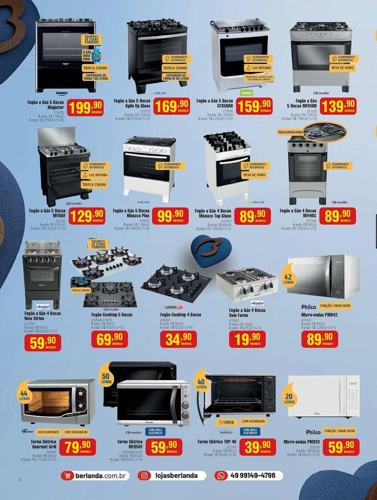Encarte de Catálogo Berlanda 31 de julho até 31 de dezembro 2025 - Pagina 6