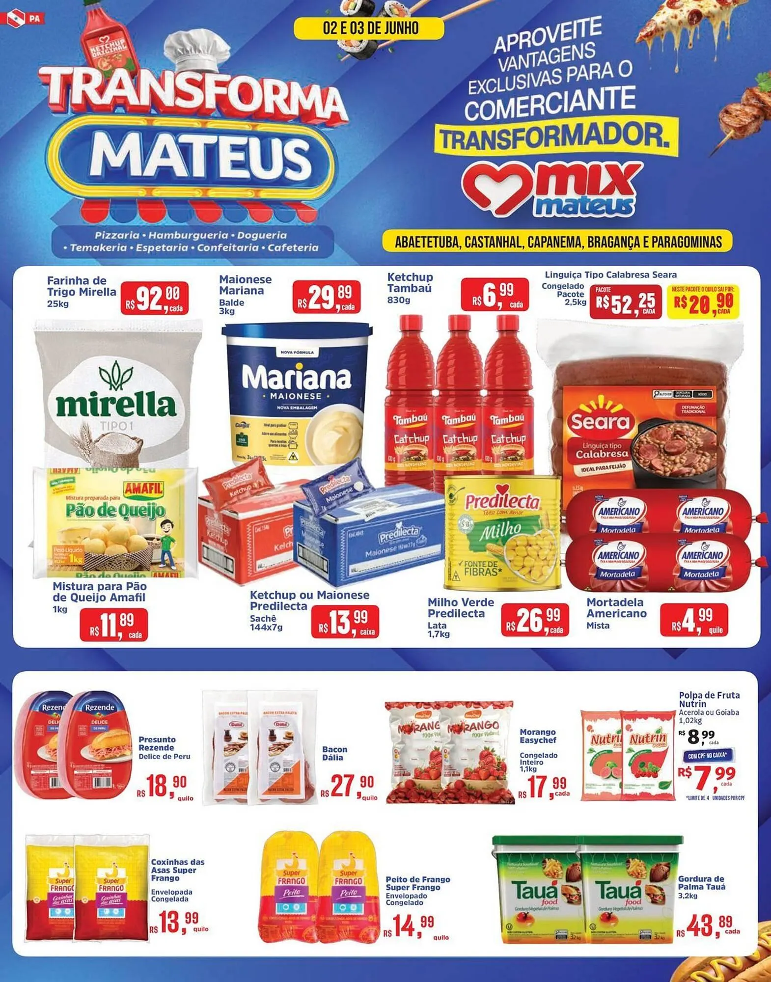 Encarte de Catálogo Supermercados Mateus 3 de junho até 3 de junho 2025 - Pagina 1