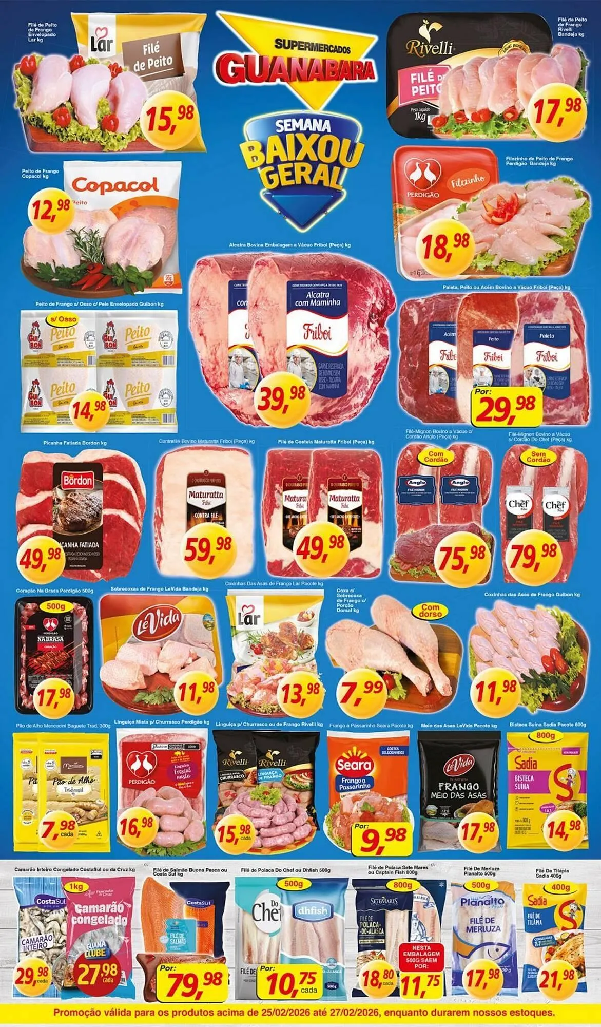 Encarte de Encarte Supermercados Guanabara 25 de fevereiro até 27 de fevereiro 2026 - Pagina 5