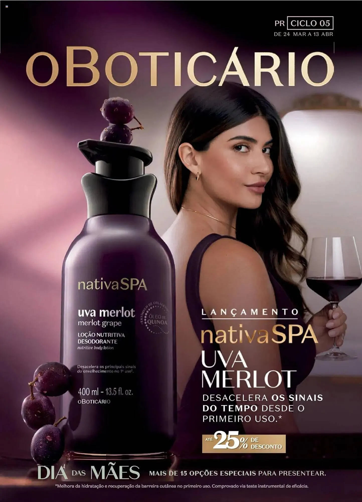 Encarte de Catálogo O Boticário 24 de março até 14 de abril 2025 - Pagina 1
