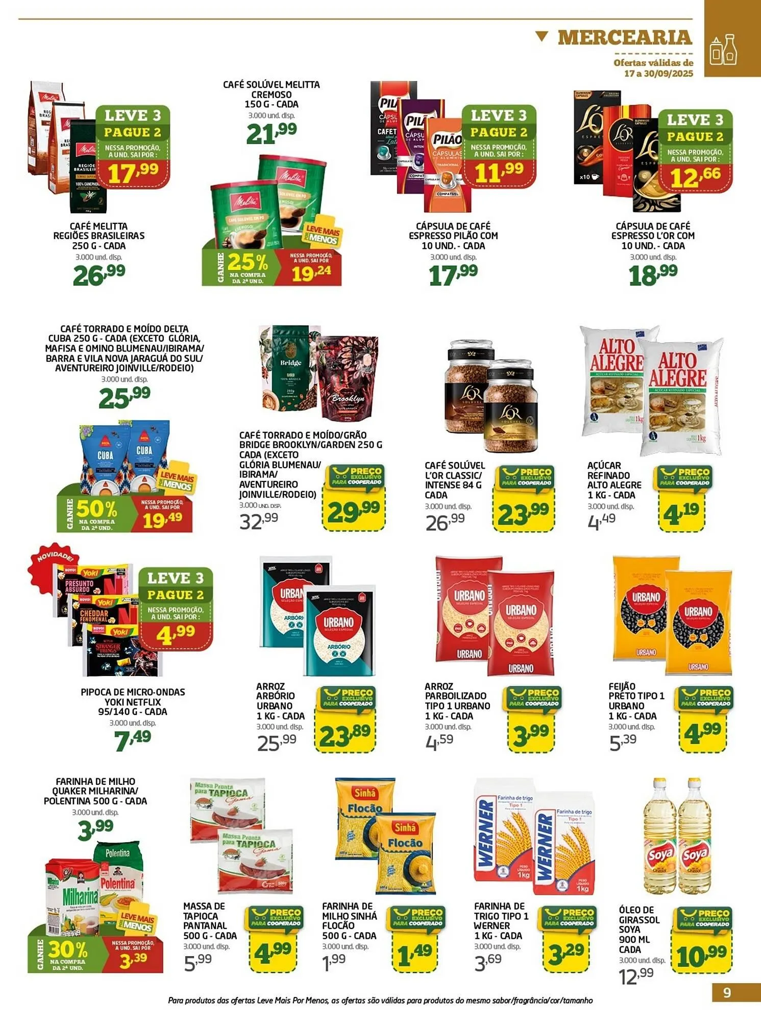 Encarte de Tabloide Cooper 17 de setembro até 30 de setembro 2025 - Pagina 9