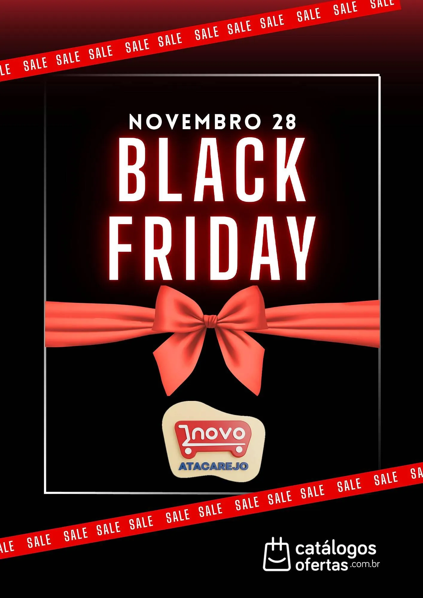 Encarte de Folheto Novo Atacarejo 10 de novembro até 28 de novembro 2025 - Pagina 1