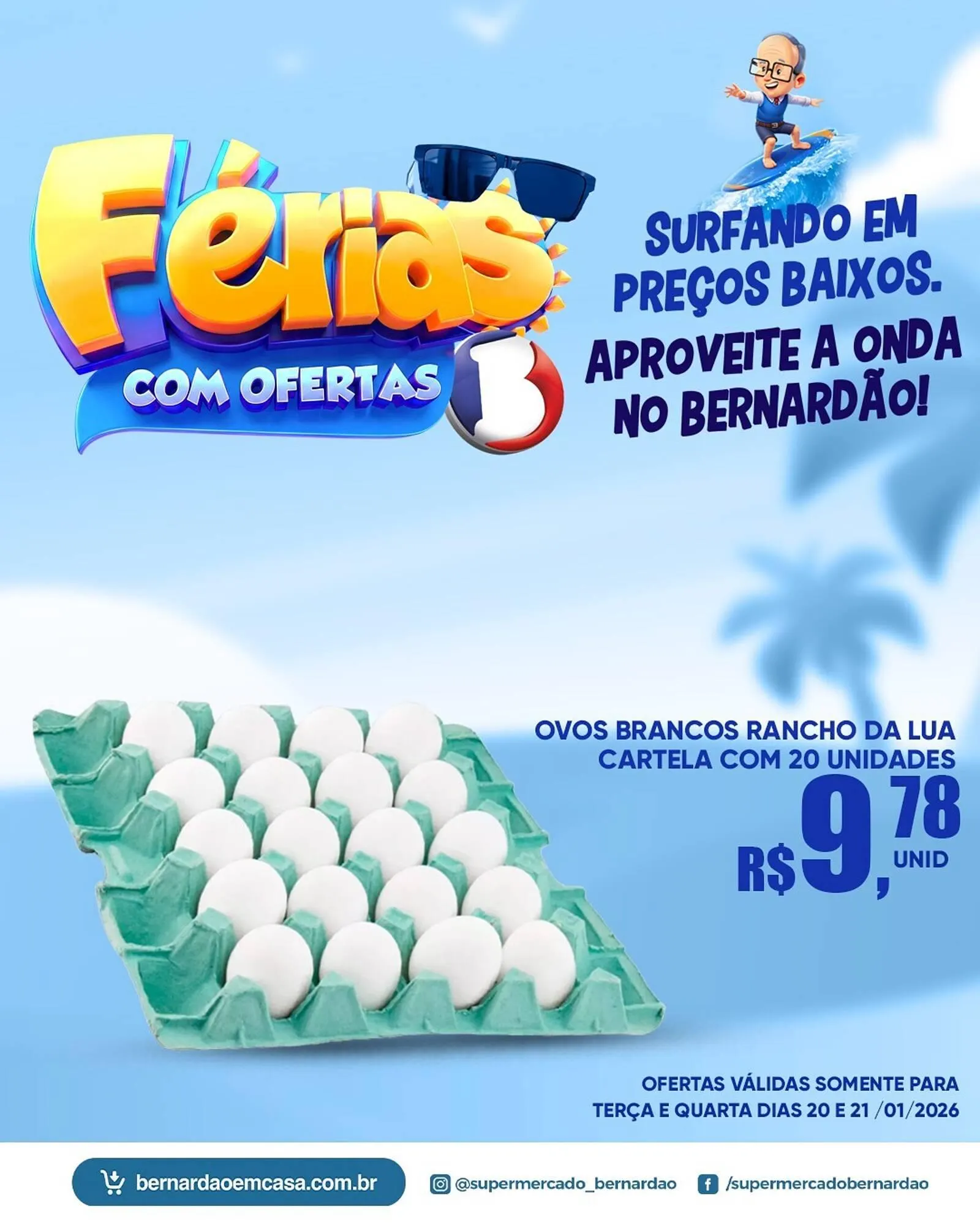 Encarte de Catálogo Supermercado Bernardão 20 de janeiro até 21 de janeiro 2026 - Pagina 5