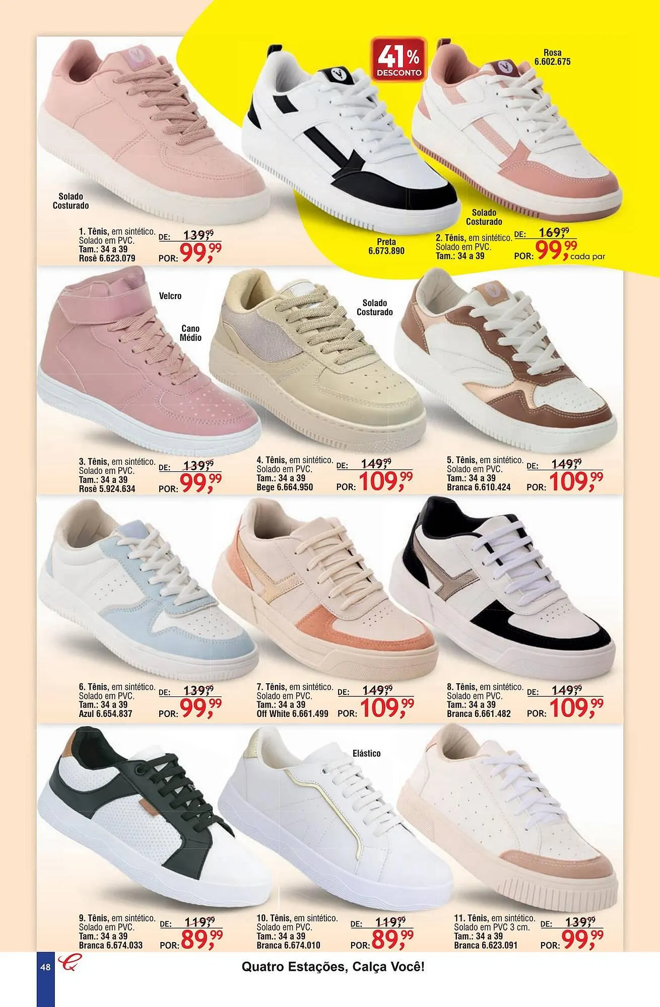 Encarte de Revista Quatro Estações 30 de março até 7 de julho 2026 - Pagina 44