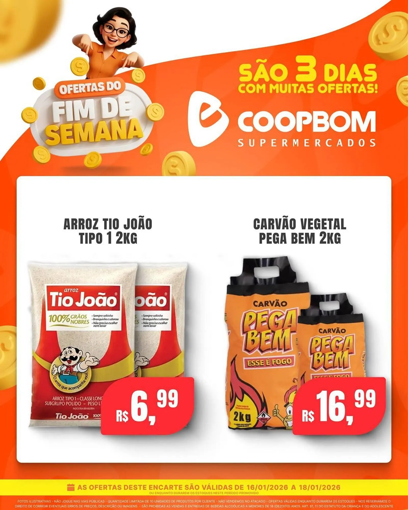 Encarte de Tabloide CoopBom 16 de janeiro até 18 de janeiro 2026 - Pagina 5