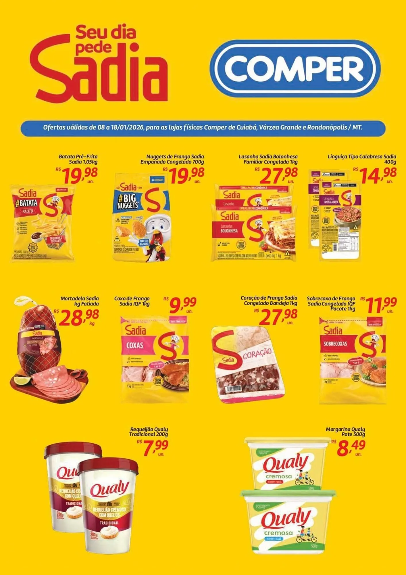 Encarte de Folheto Comper 8 de janeiro até 18 de janeiro 2026 - Pagina 1