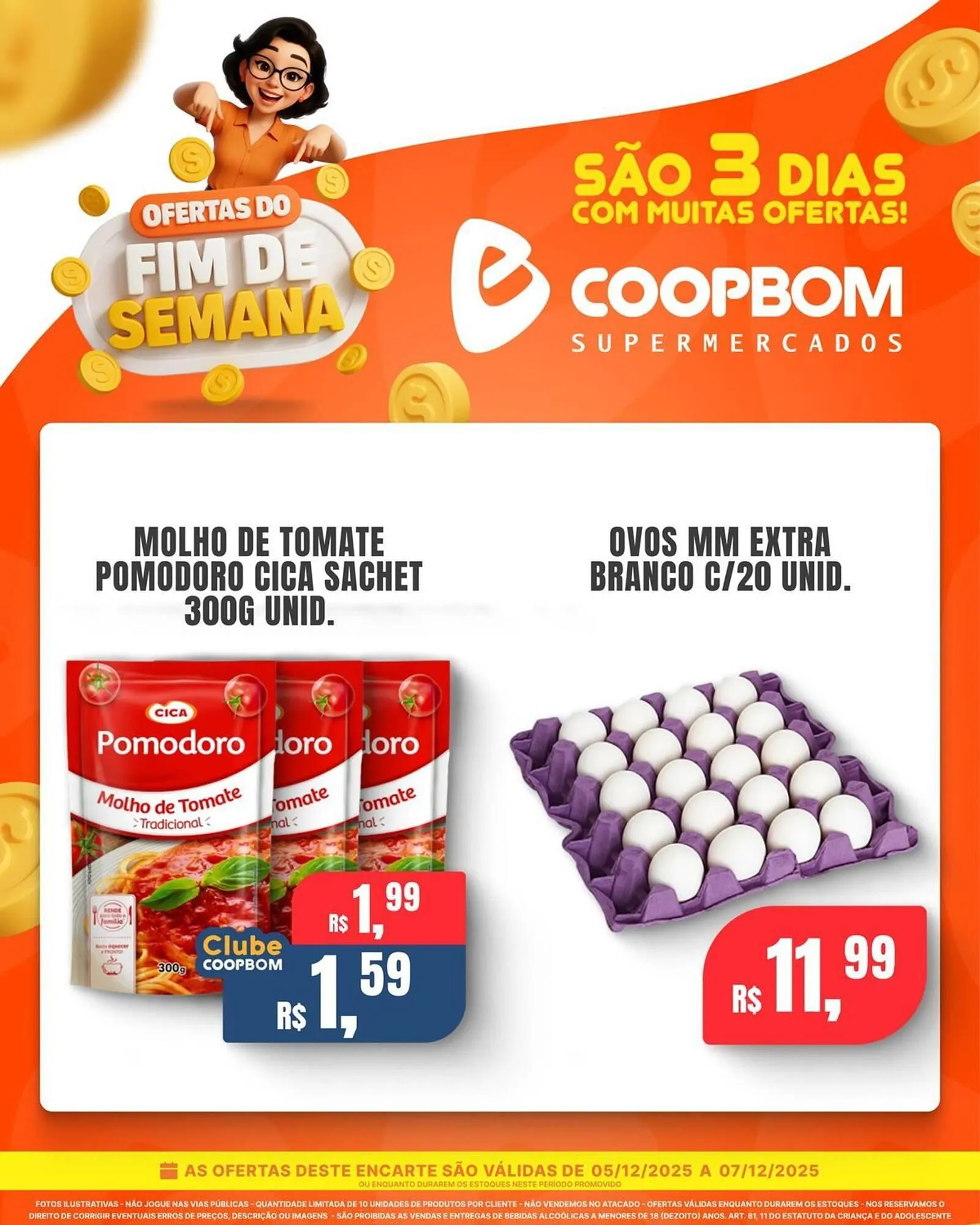 Encarte de Tabloide CoopBom 5 de dezembro até 7 de dezembro 2025 - Pagina 5