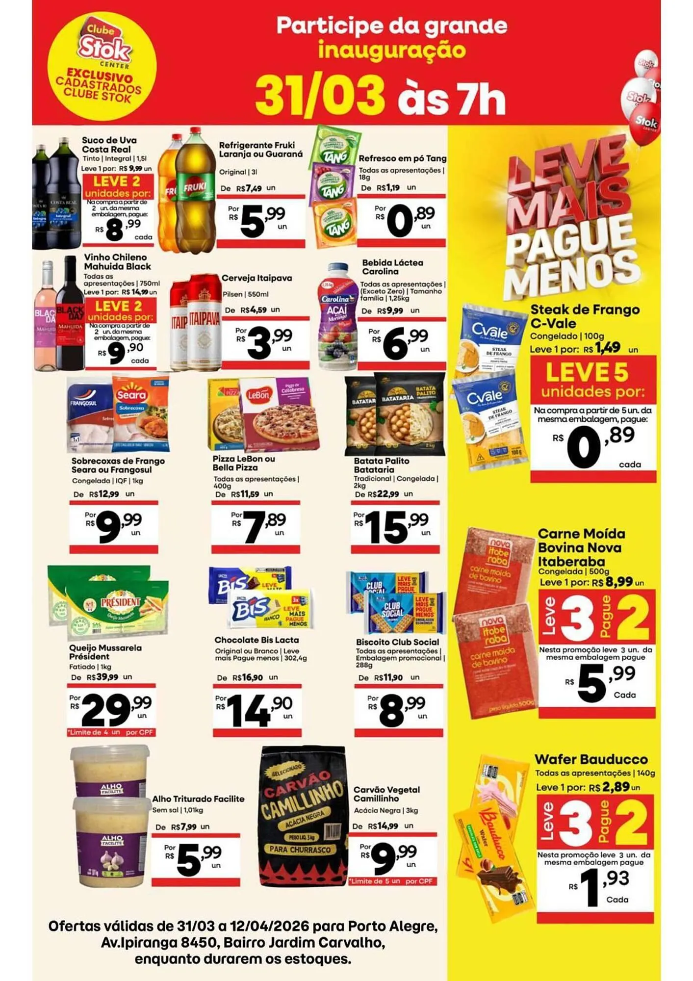 Encarte de Encarte Stok Center 31 de março até 12 de abril 2026 - Pagina 3
