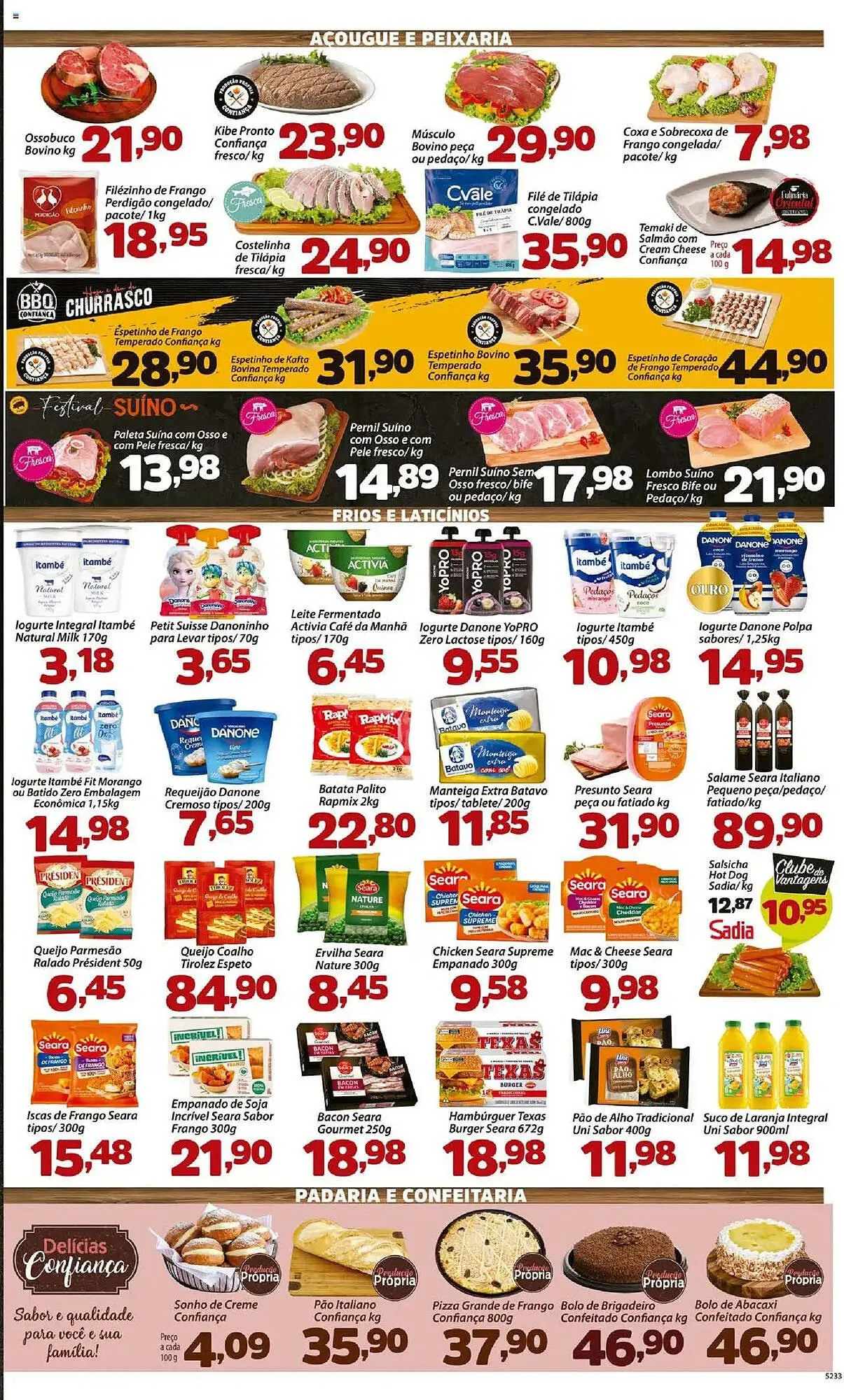 Encarte de Catálogo Confiança Supermercados 17 de junho até 19 de junho 2025 - Pagina 3