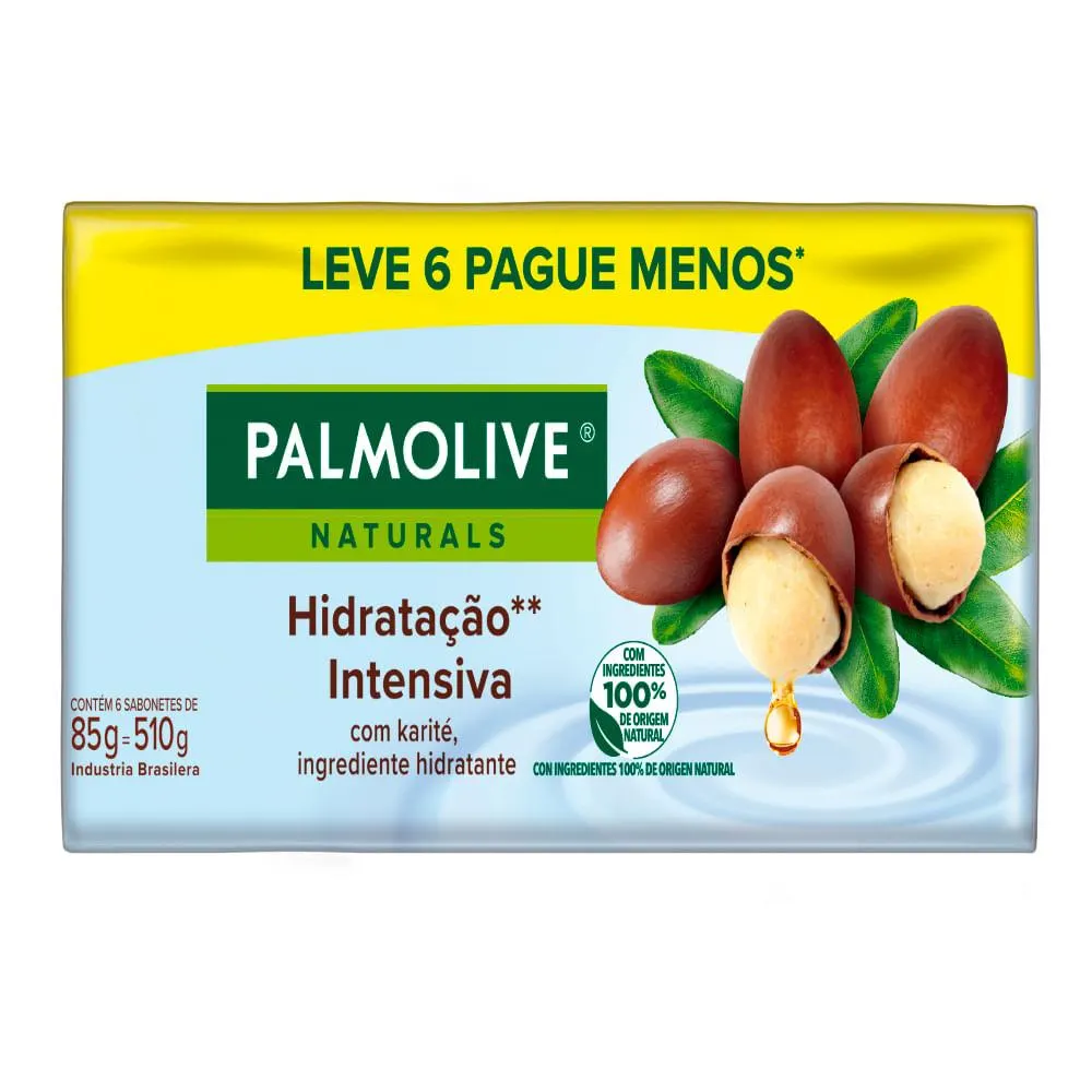 Sabonete Palmolive Naturals 85g Leve 6 Pague Menos Karite