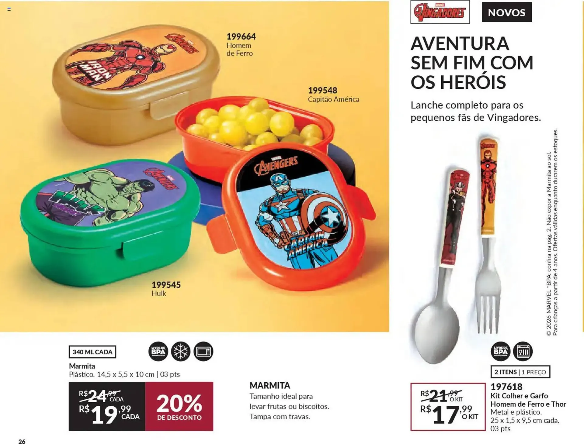 Encarte de Catálogo Avon 19 de dezembro até 9 de janeiro 2026 - Pagina 26